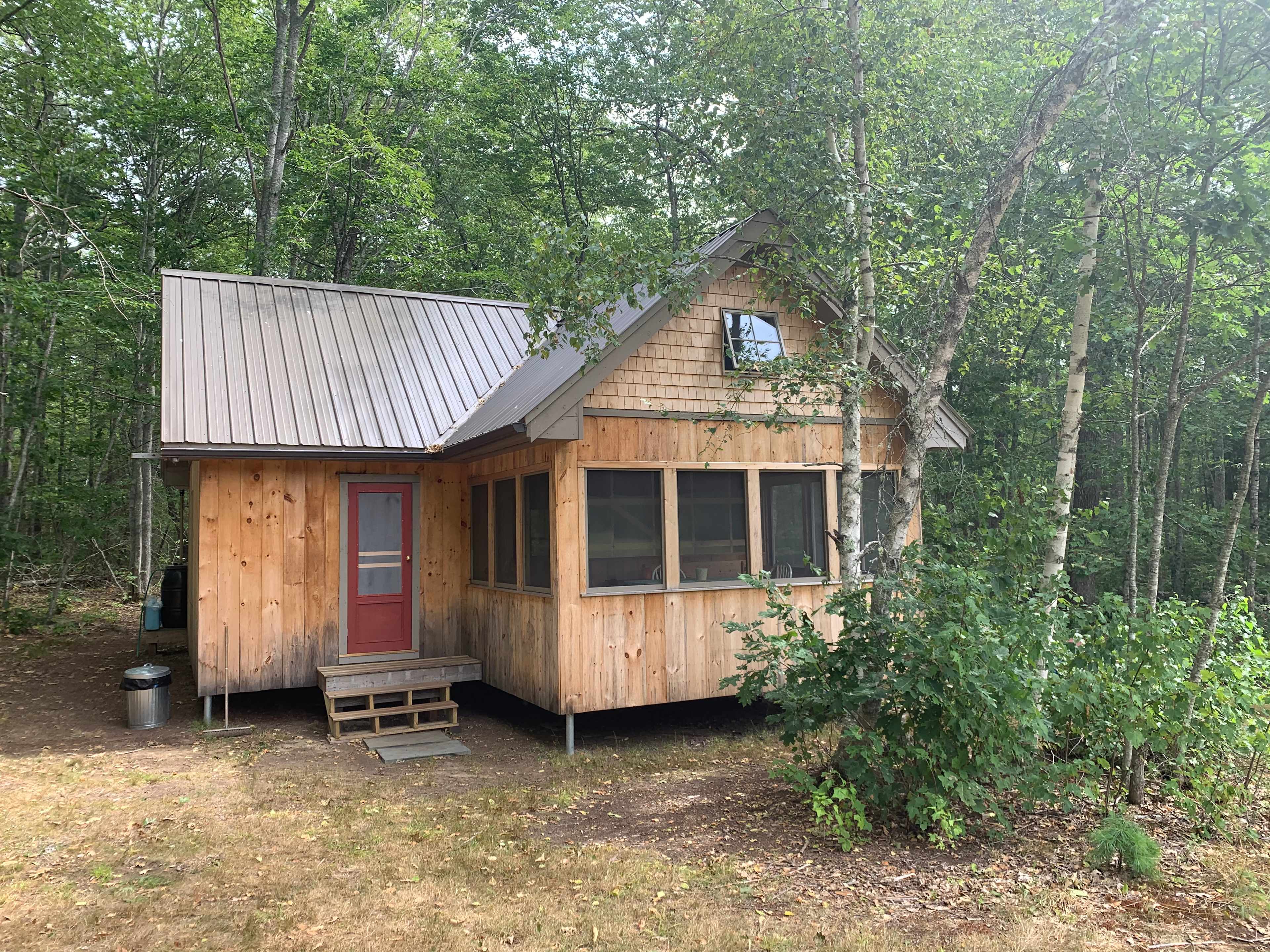 The cabin at White Duck Farm