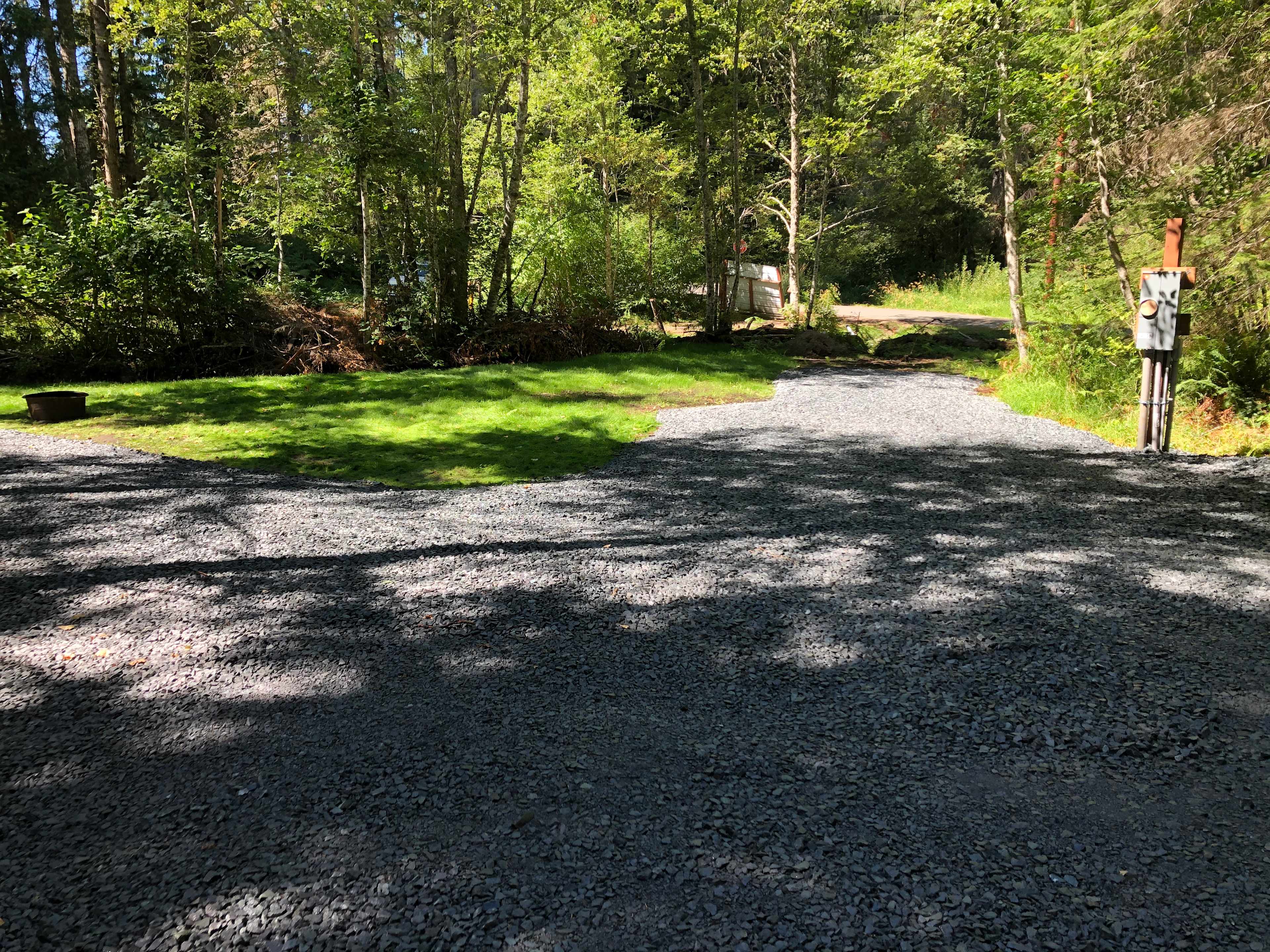 Site #1 on the Right and Site #2 on the Left