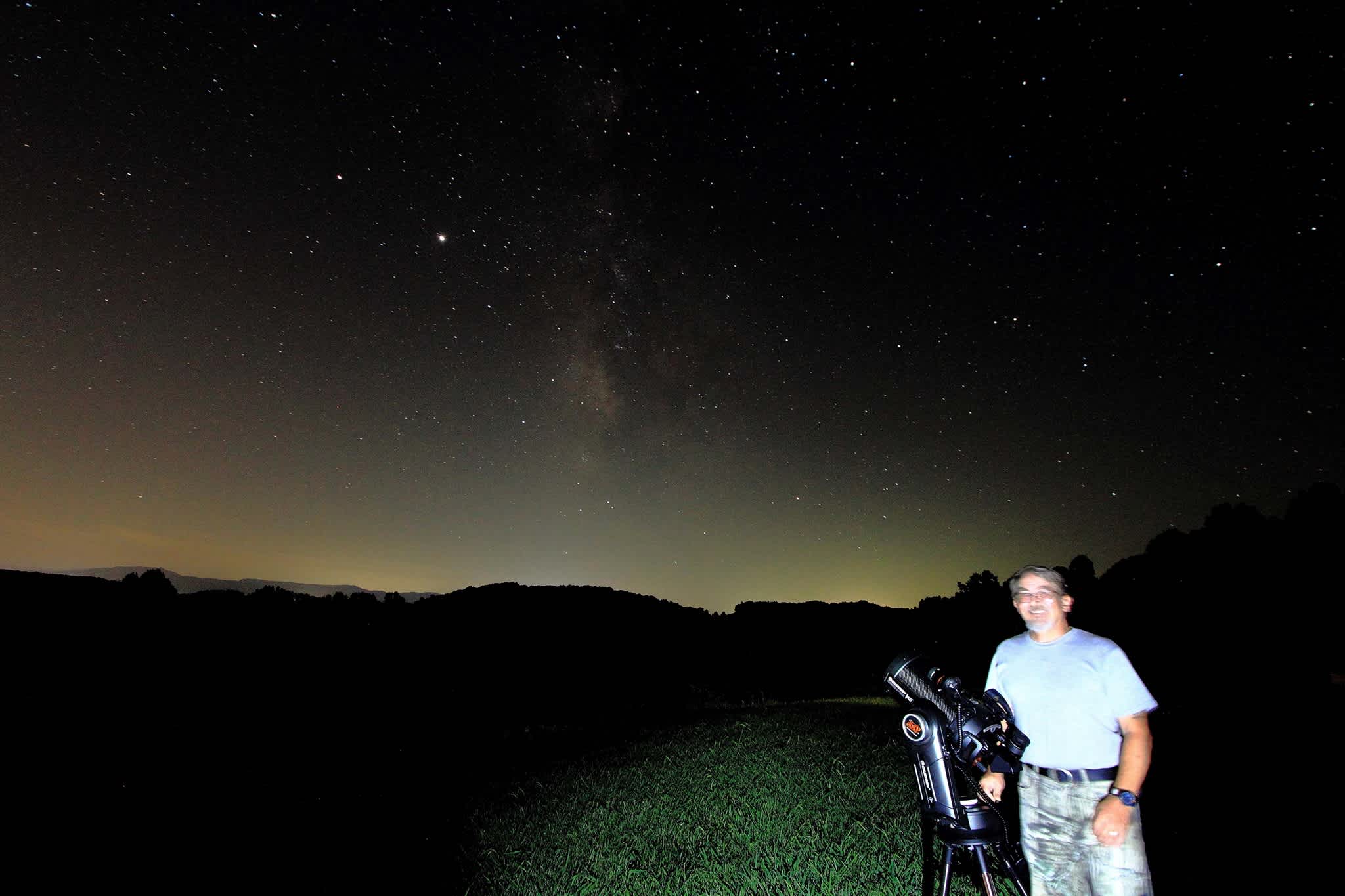 Join Richard to see the planets and stars up close!
