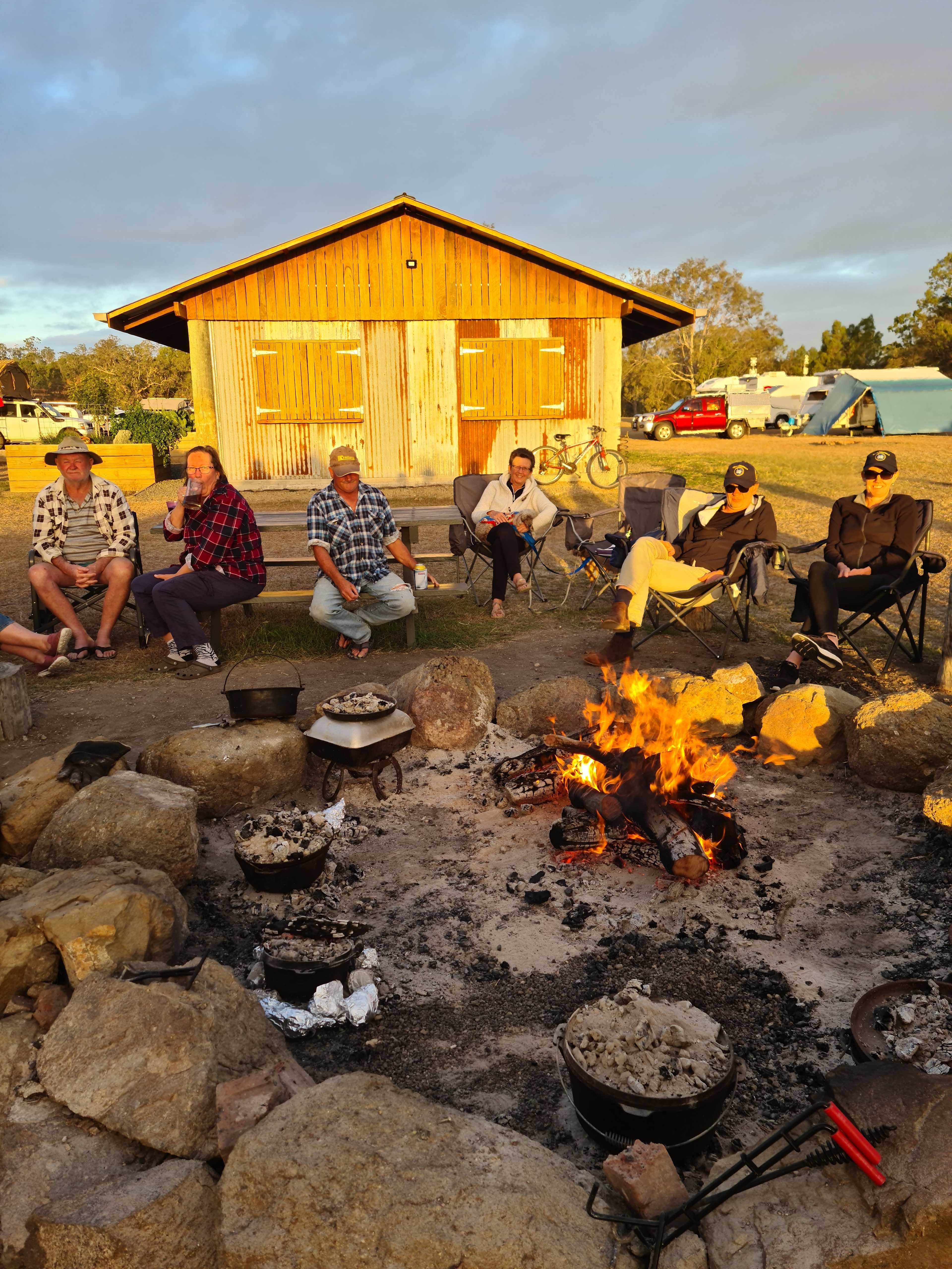Campfire cooking at it's best