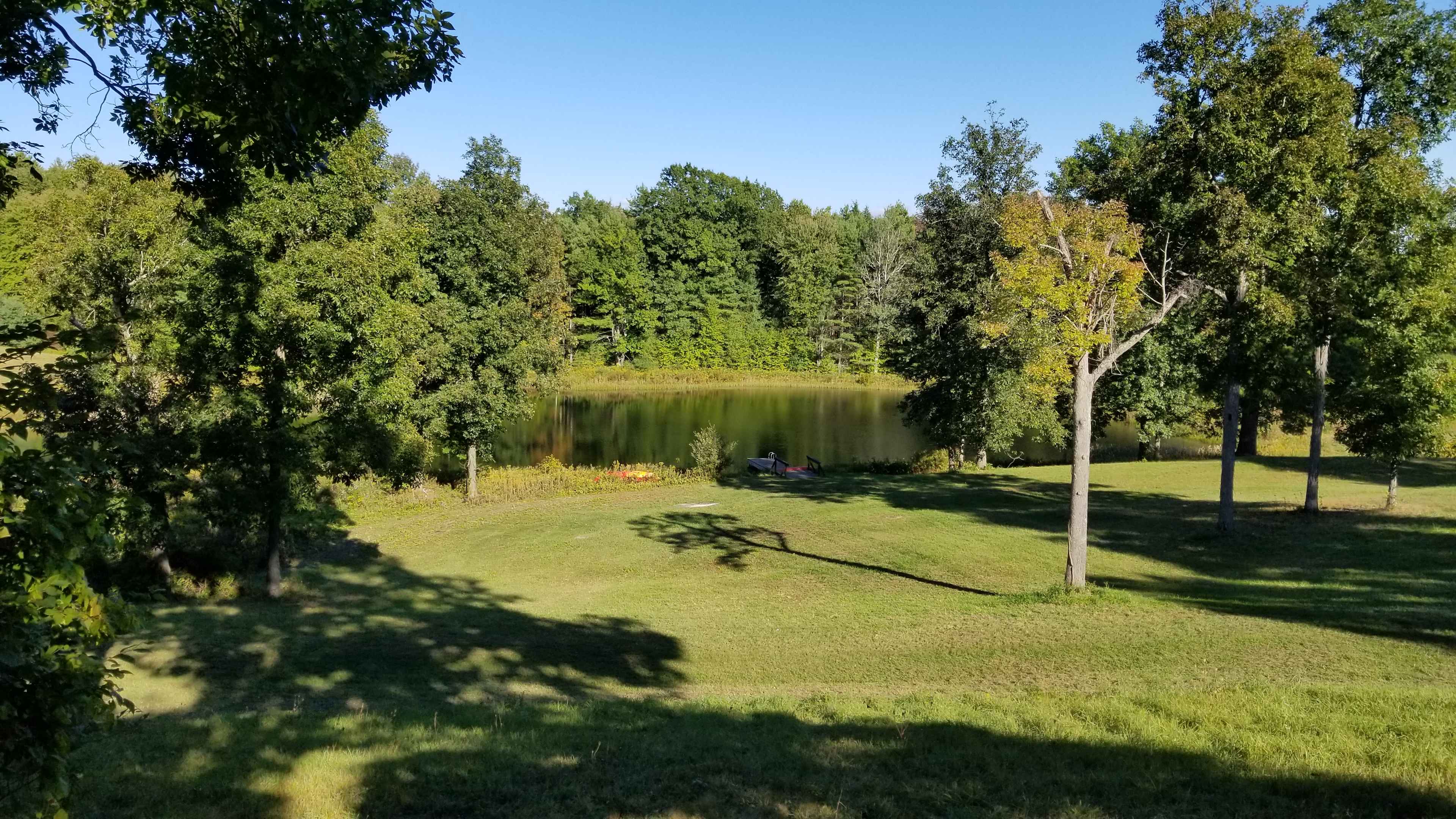 Vast private oasis