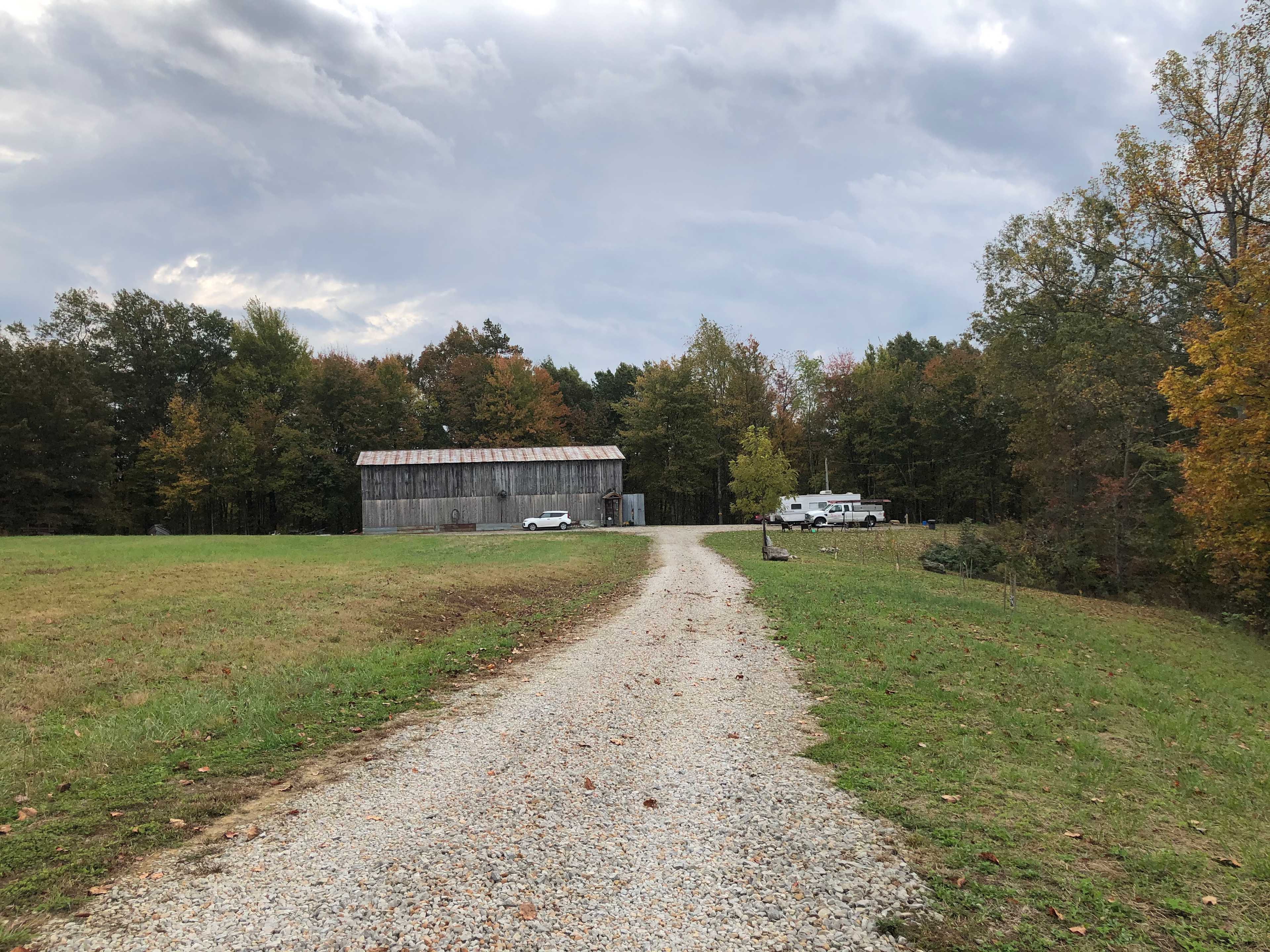 Entrance to campground