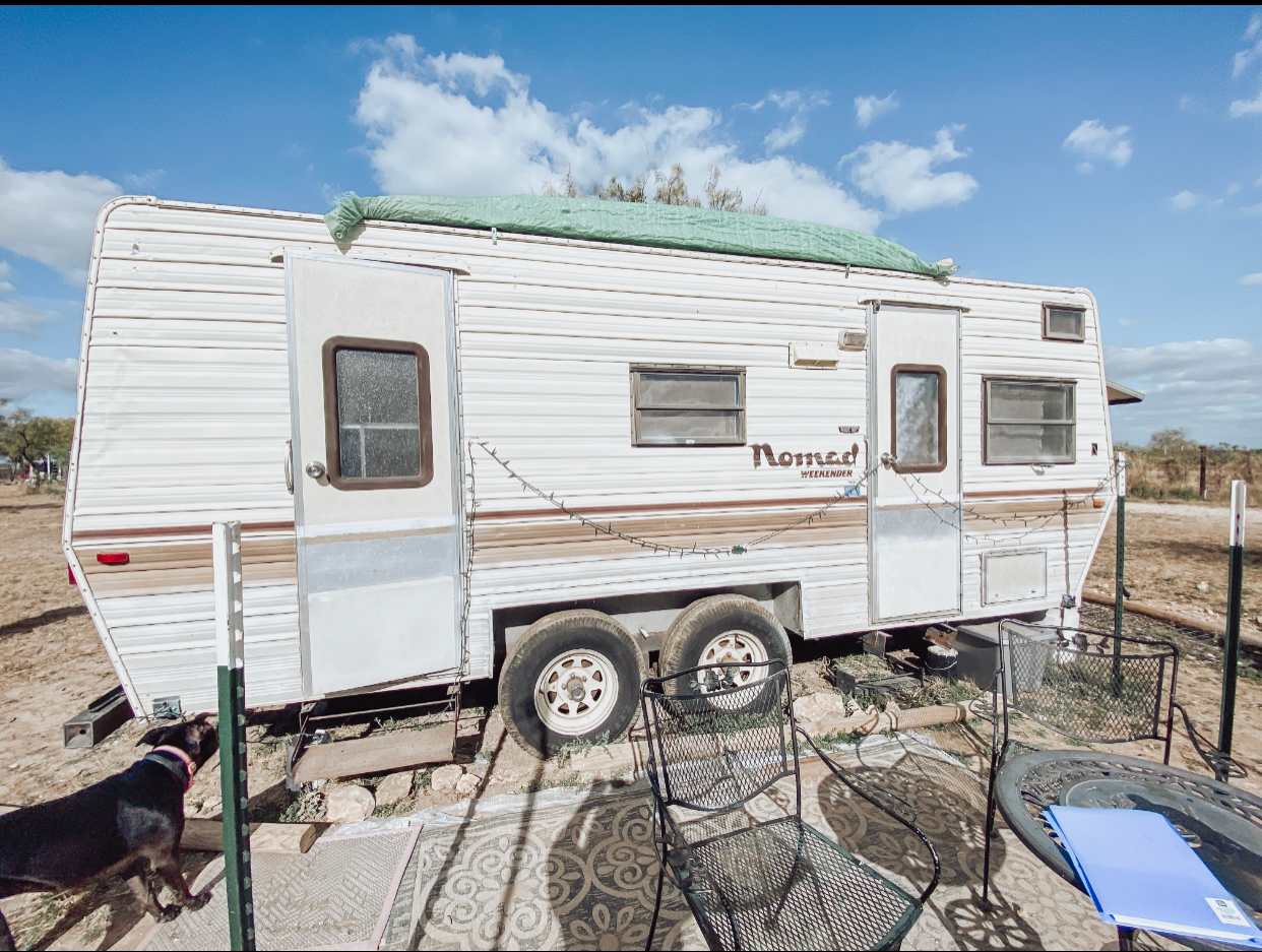 This was our site. Basic but a fun time! 