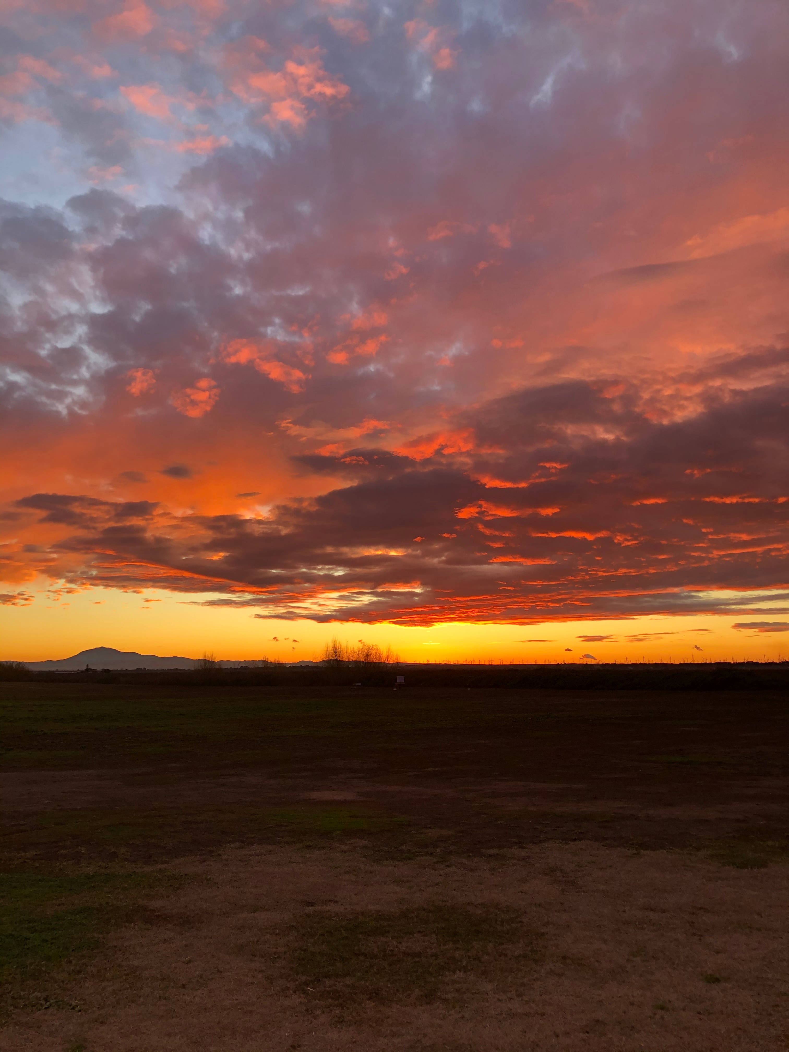 Sunset end of December 2020