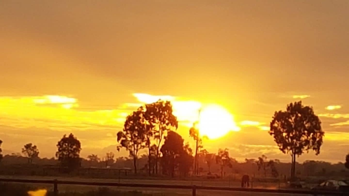 Beautiful sunset 