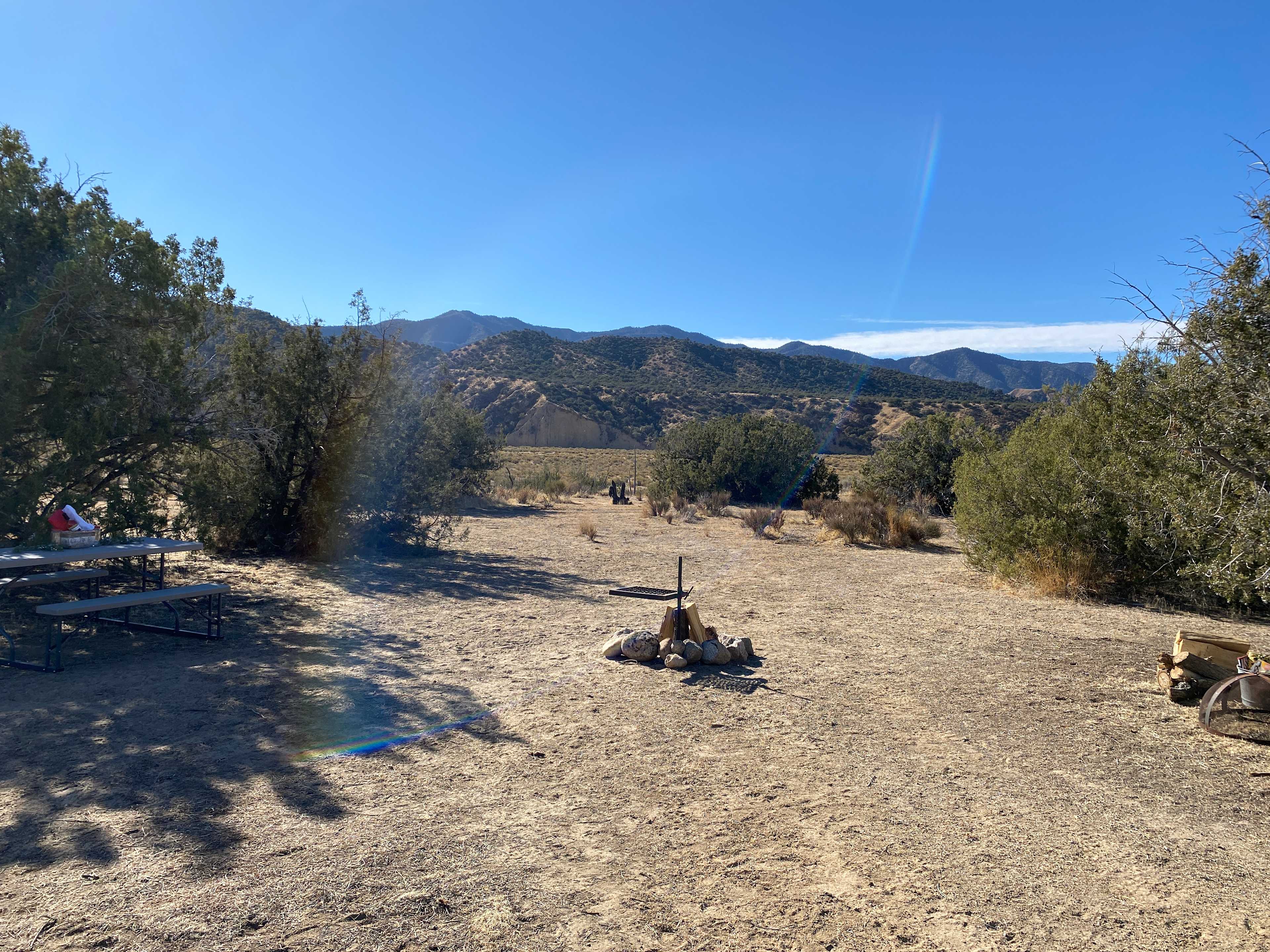 Our campsite 
