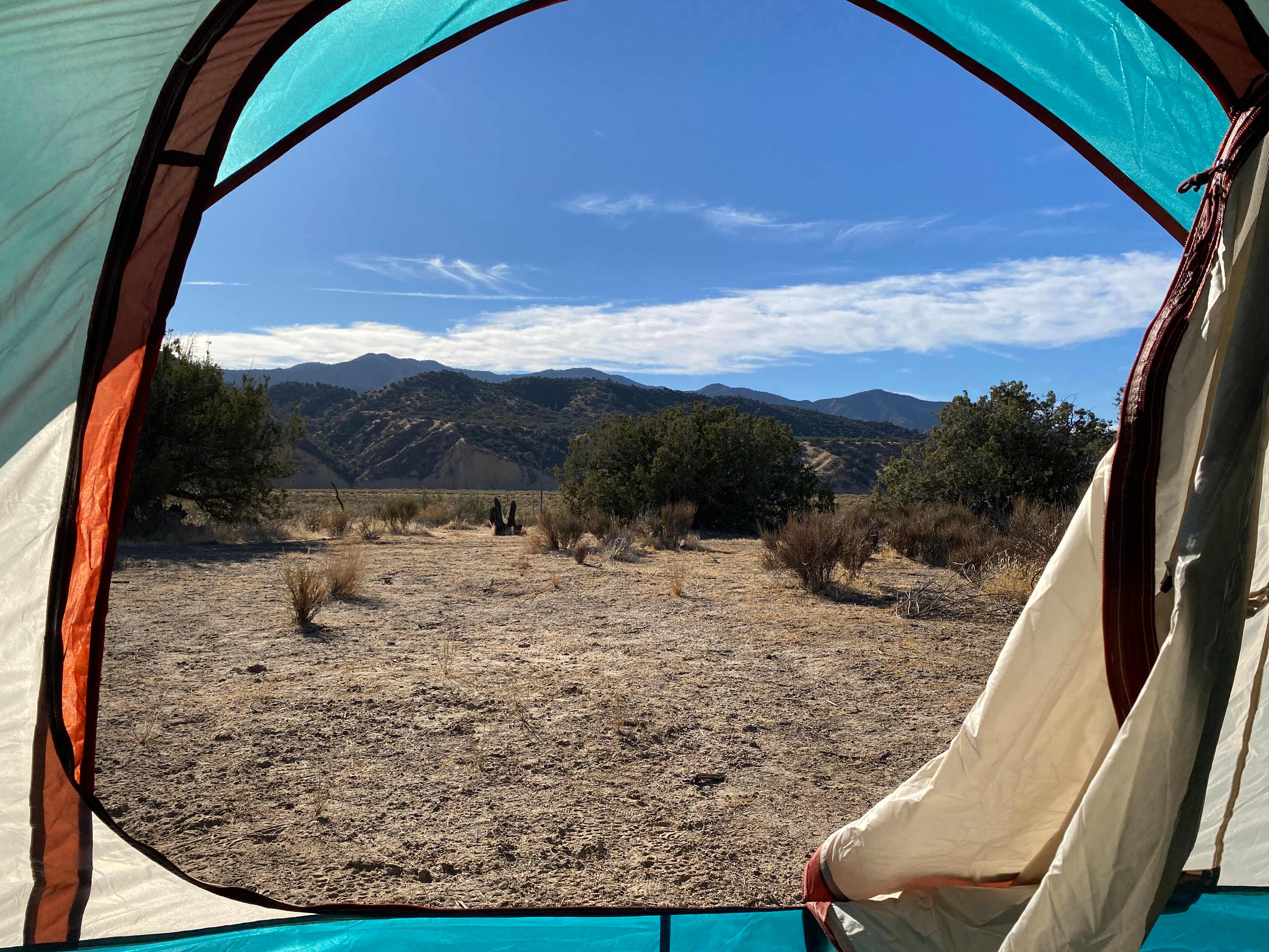 The view from our tent