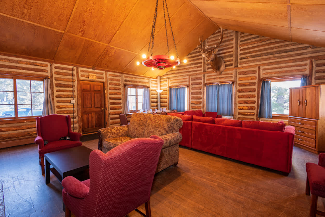 Spacious living room.