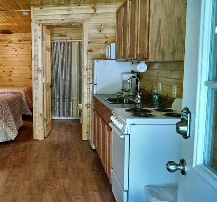 4 Modern Cabins with full kitchens