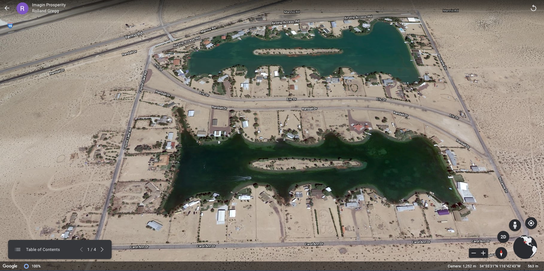 Nearby Coyote Lake