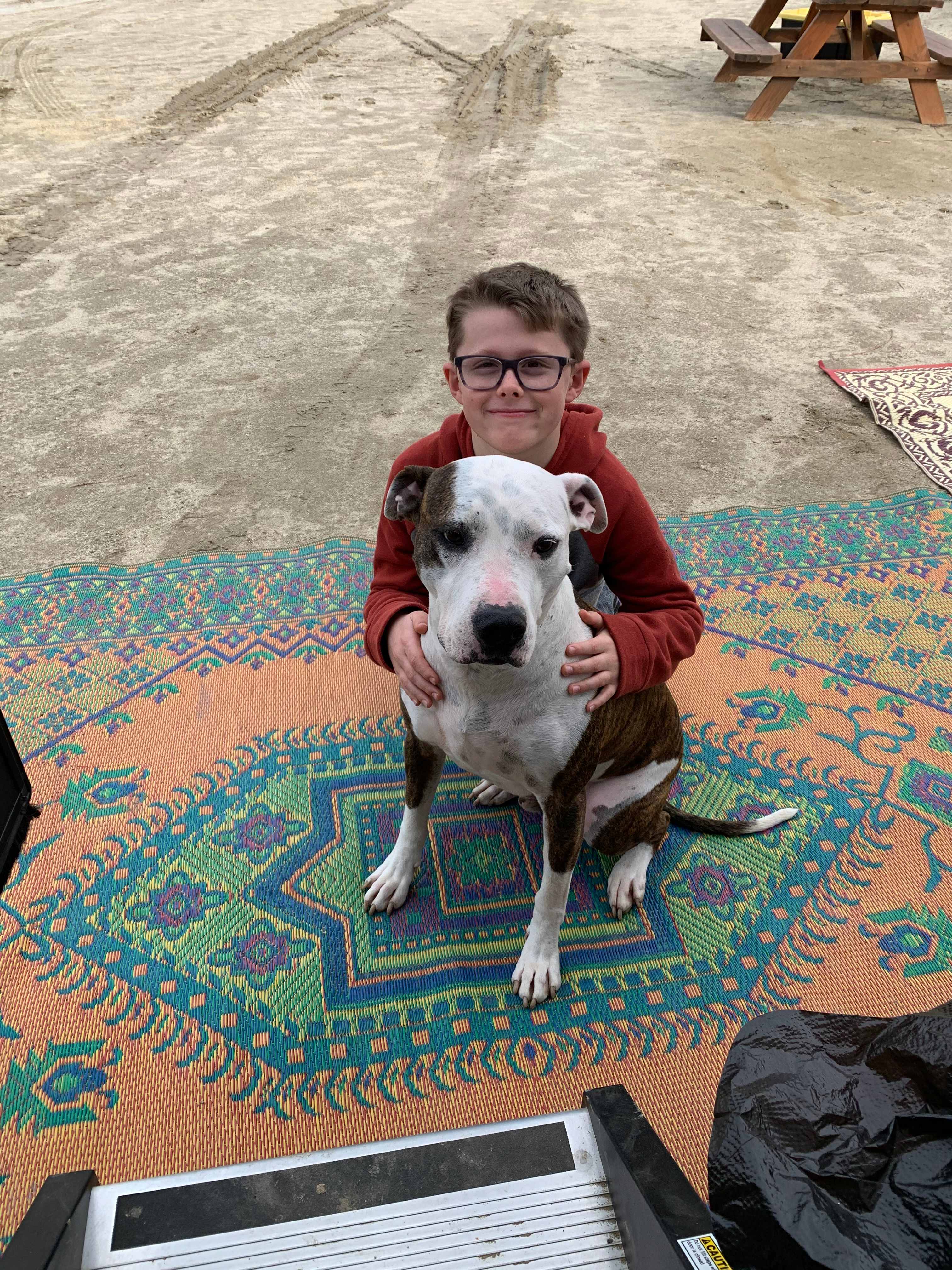 Apollo  visited often and is the cutest ever!!!
