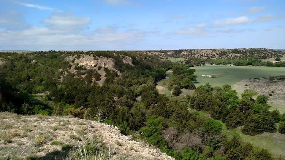 Top of the cliffs