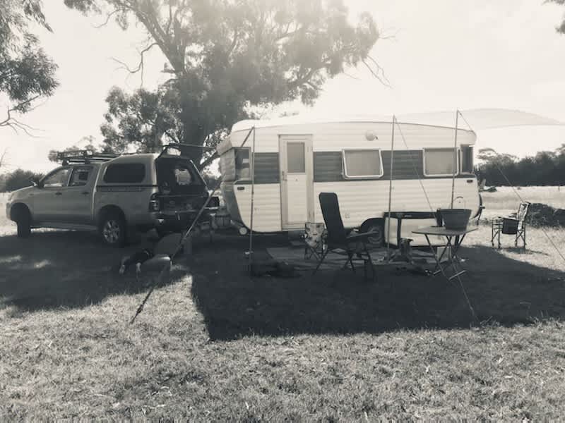 Hilltop Vintage Caravan