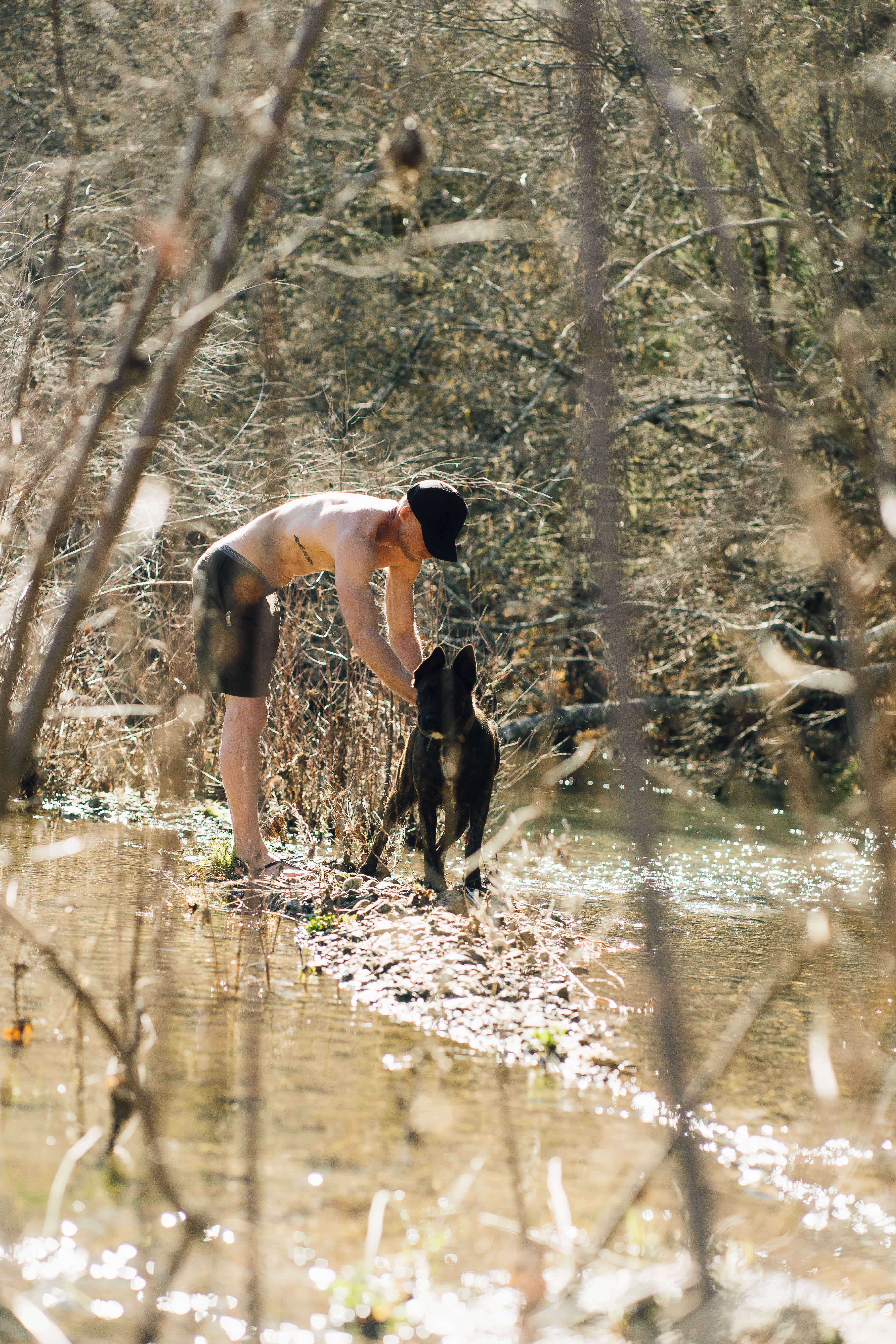 Cooling off even in the winter