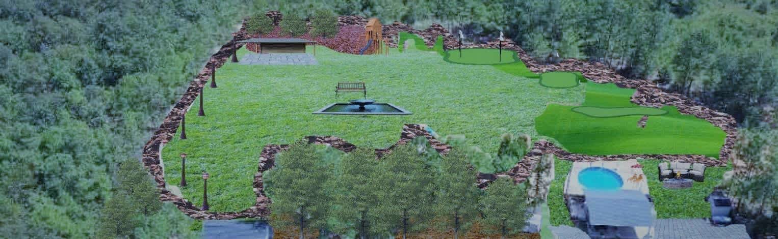 Animated Drone View of the property 