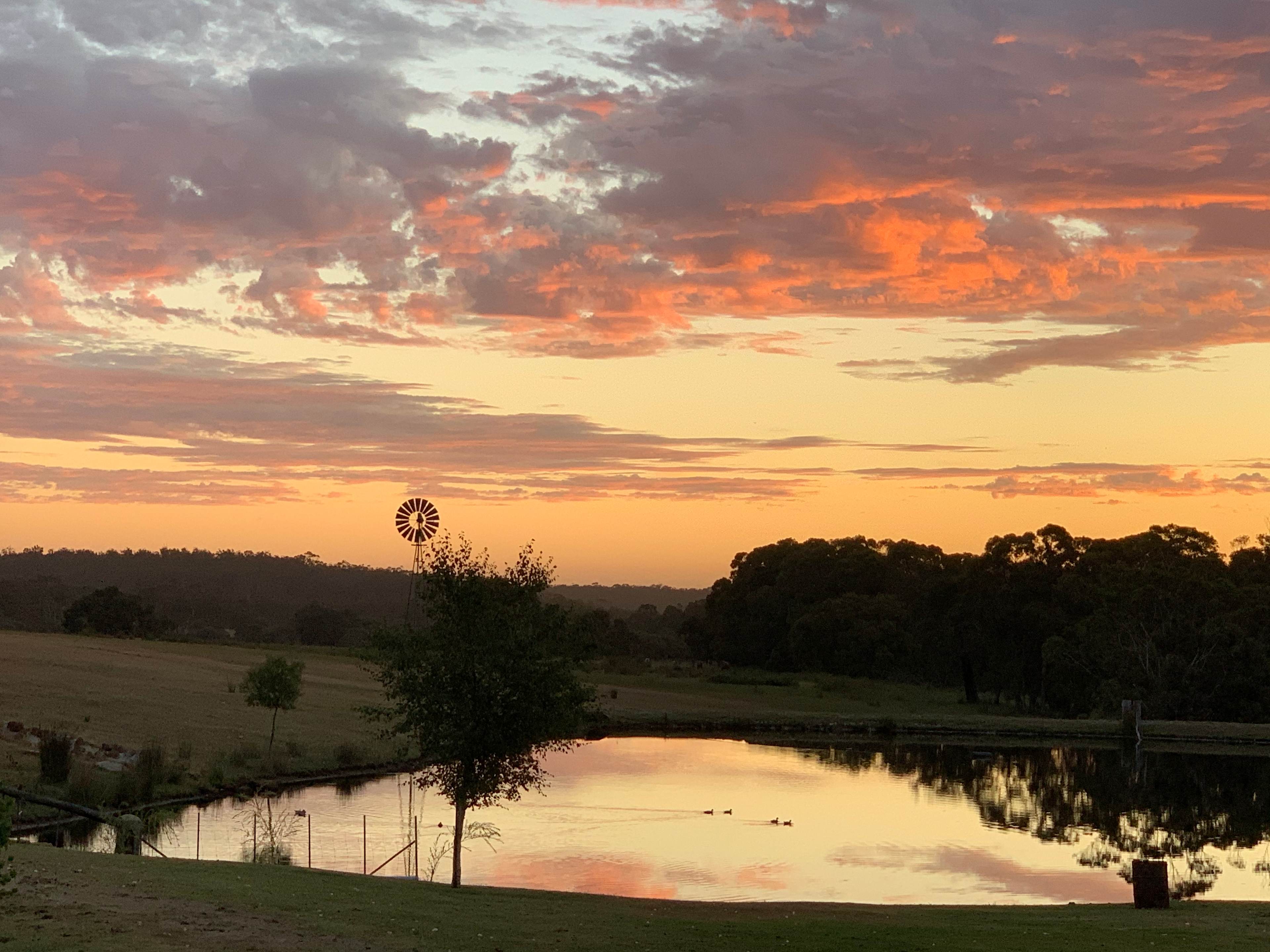 Sunset on the Hill