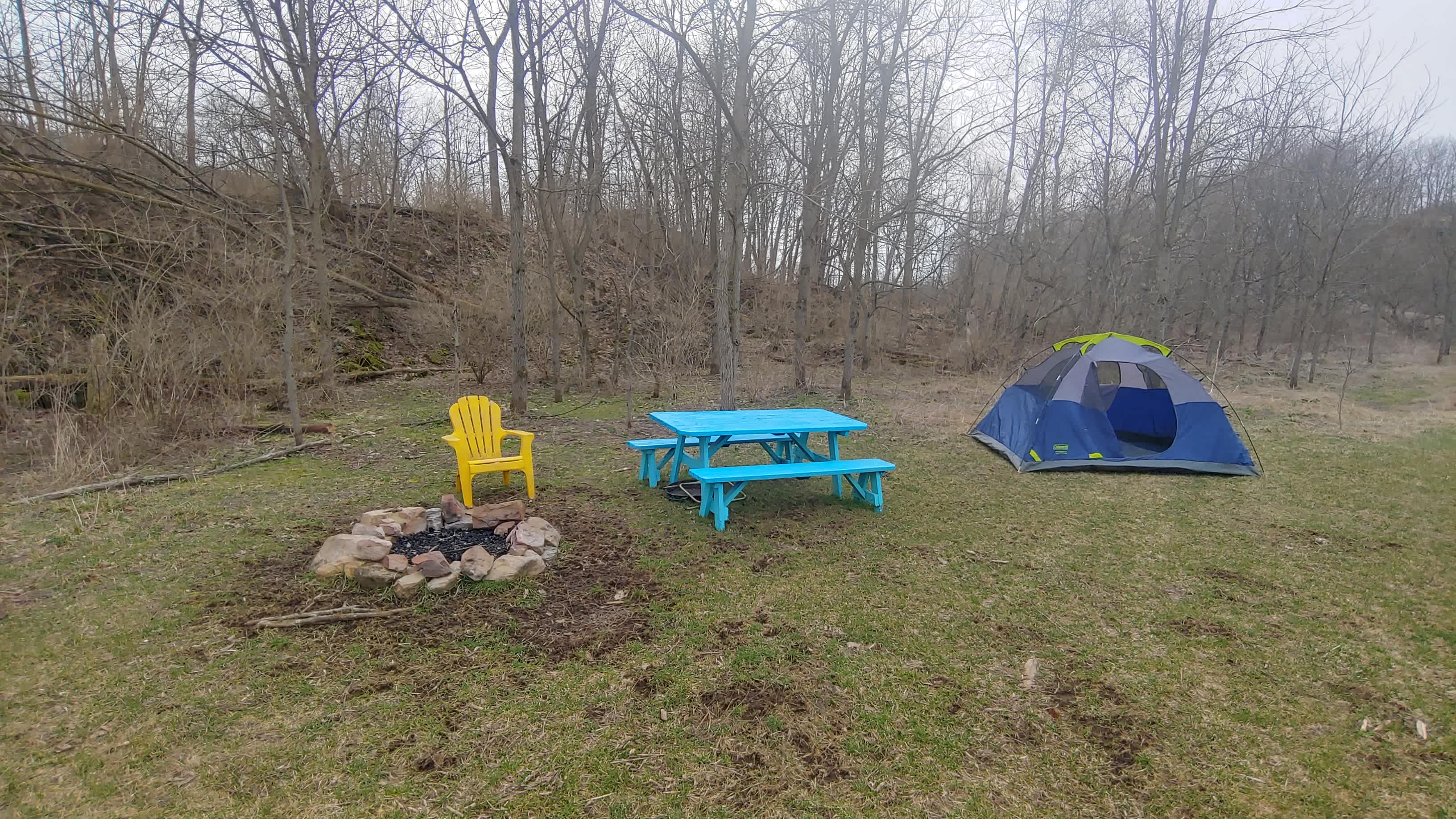 Winter camping