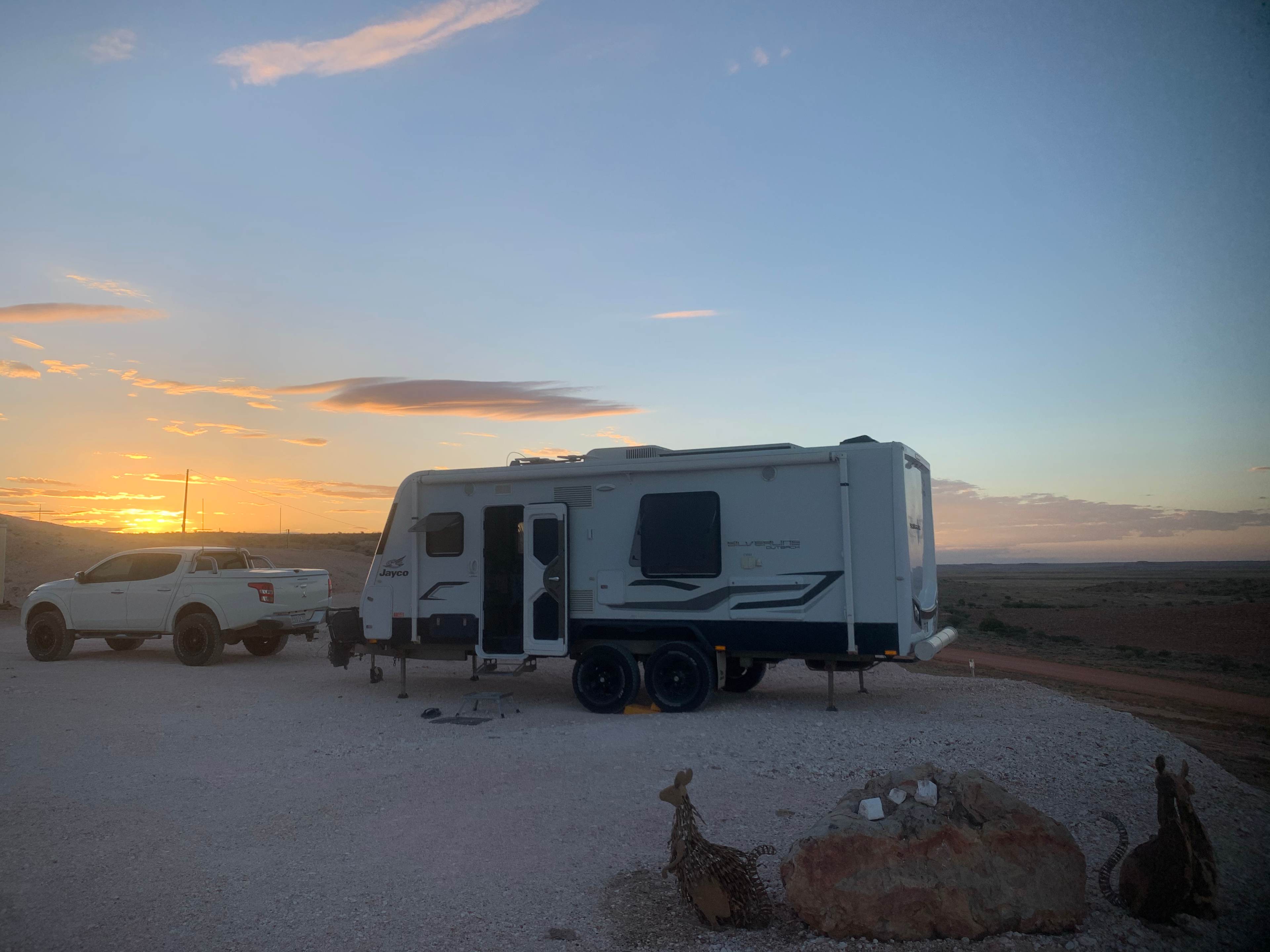 Great sunset views 
