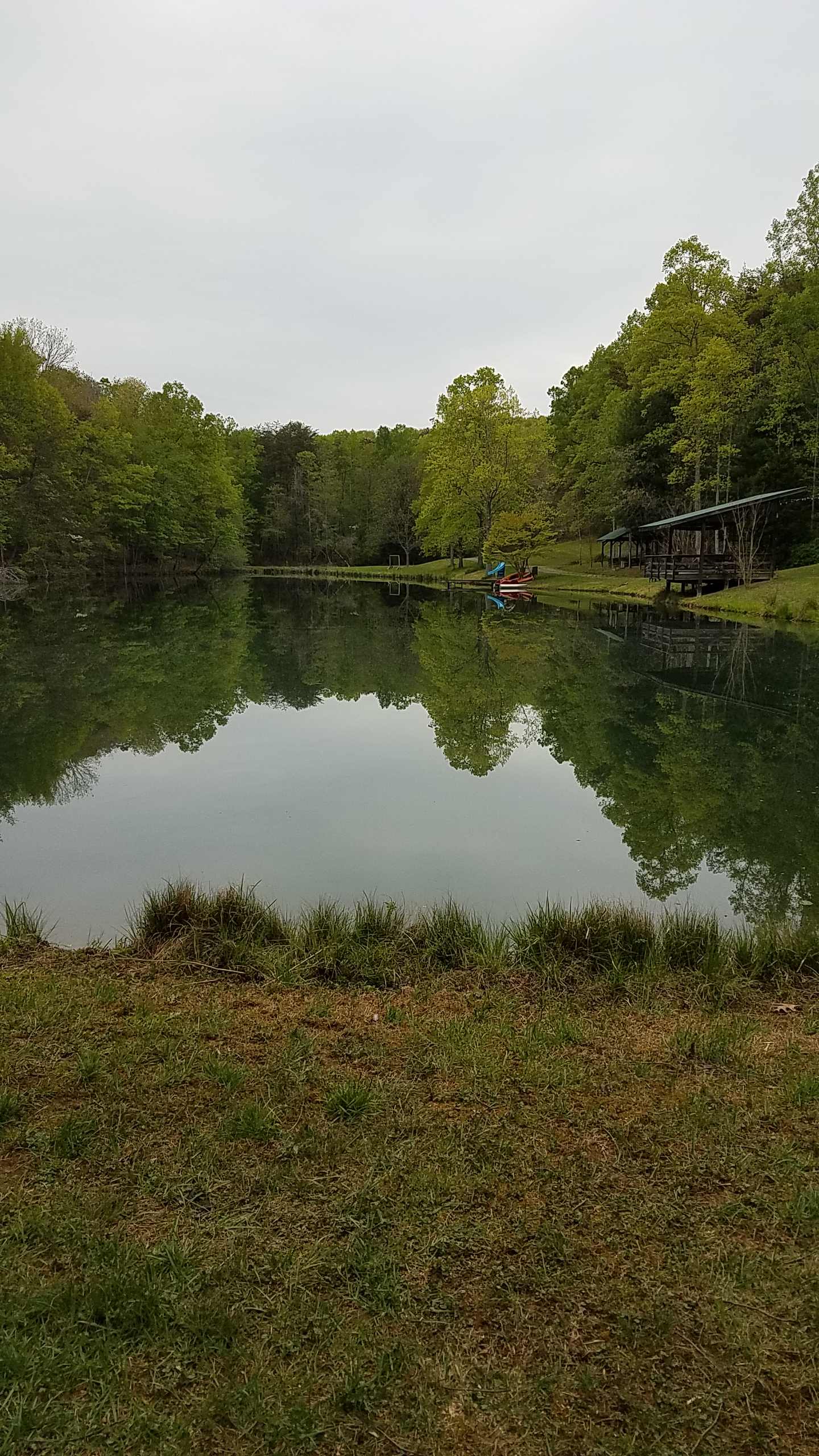 View from the tent platform 