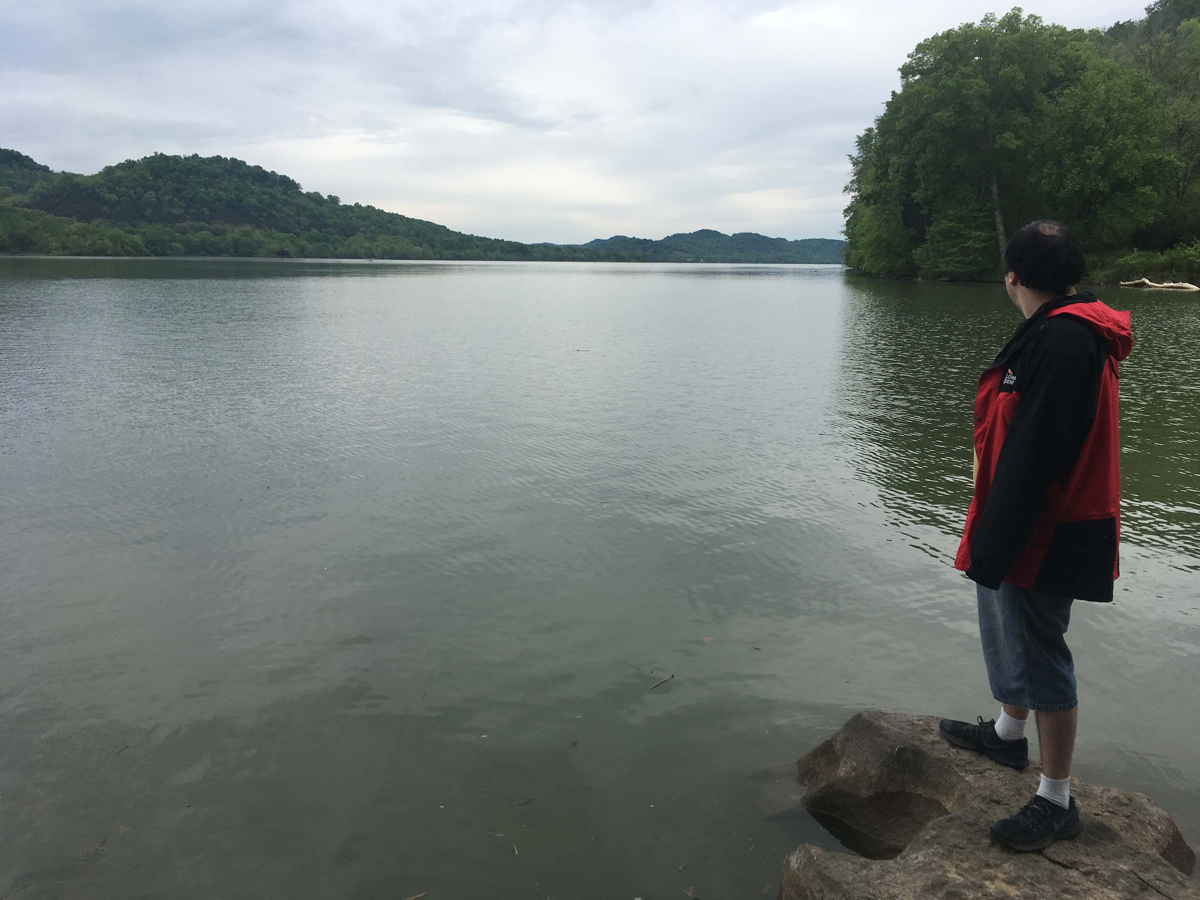Just a short walk from our site to this gorgeous view! 