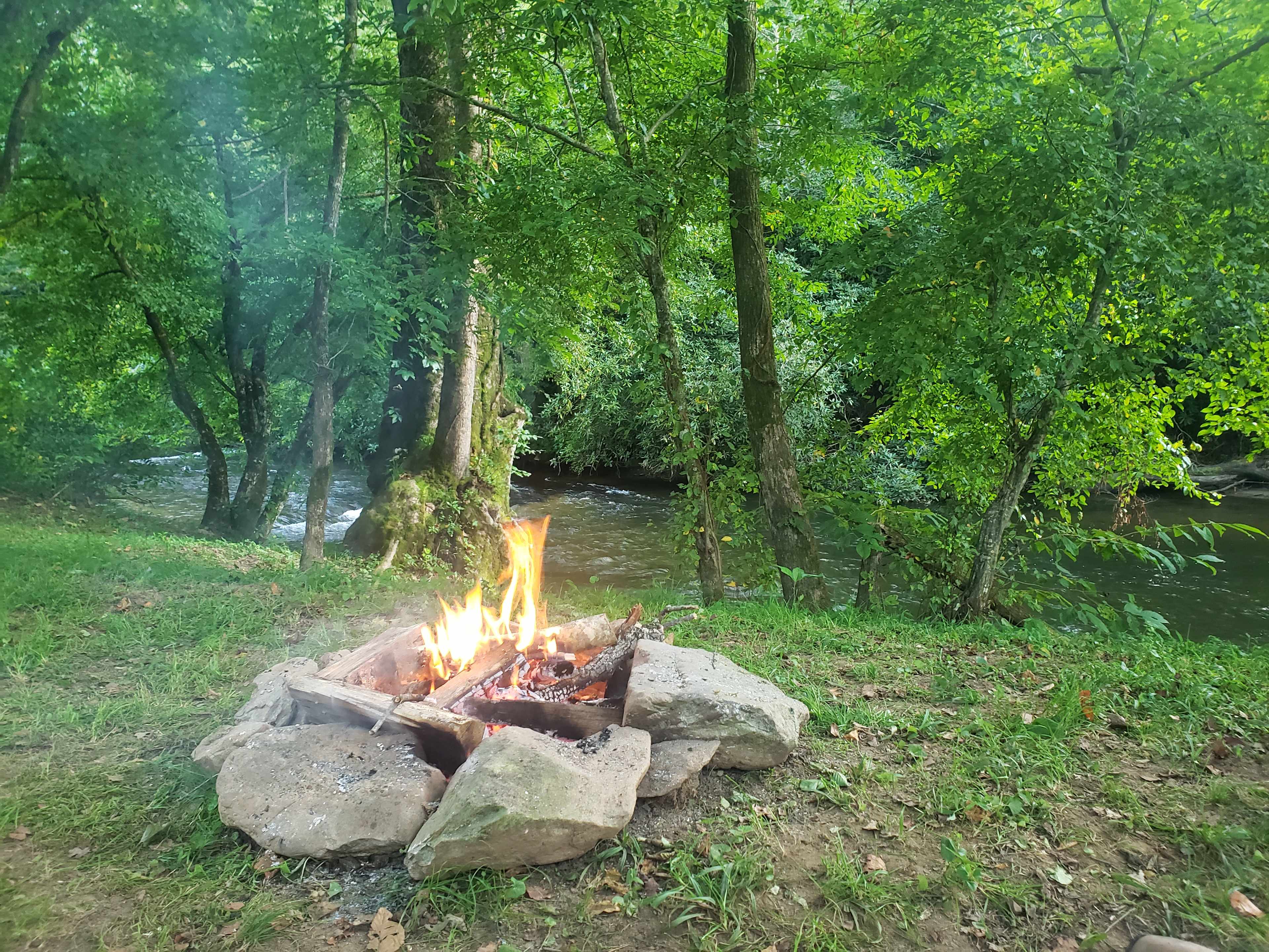Riverside Camping on the Farm
