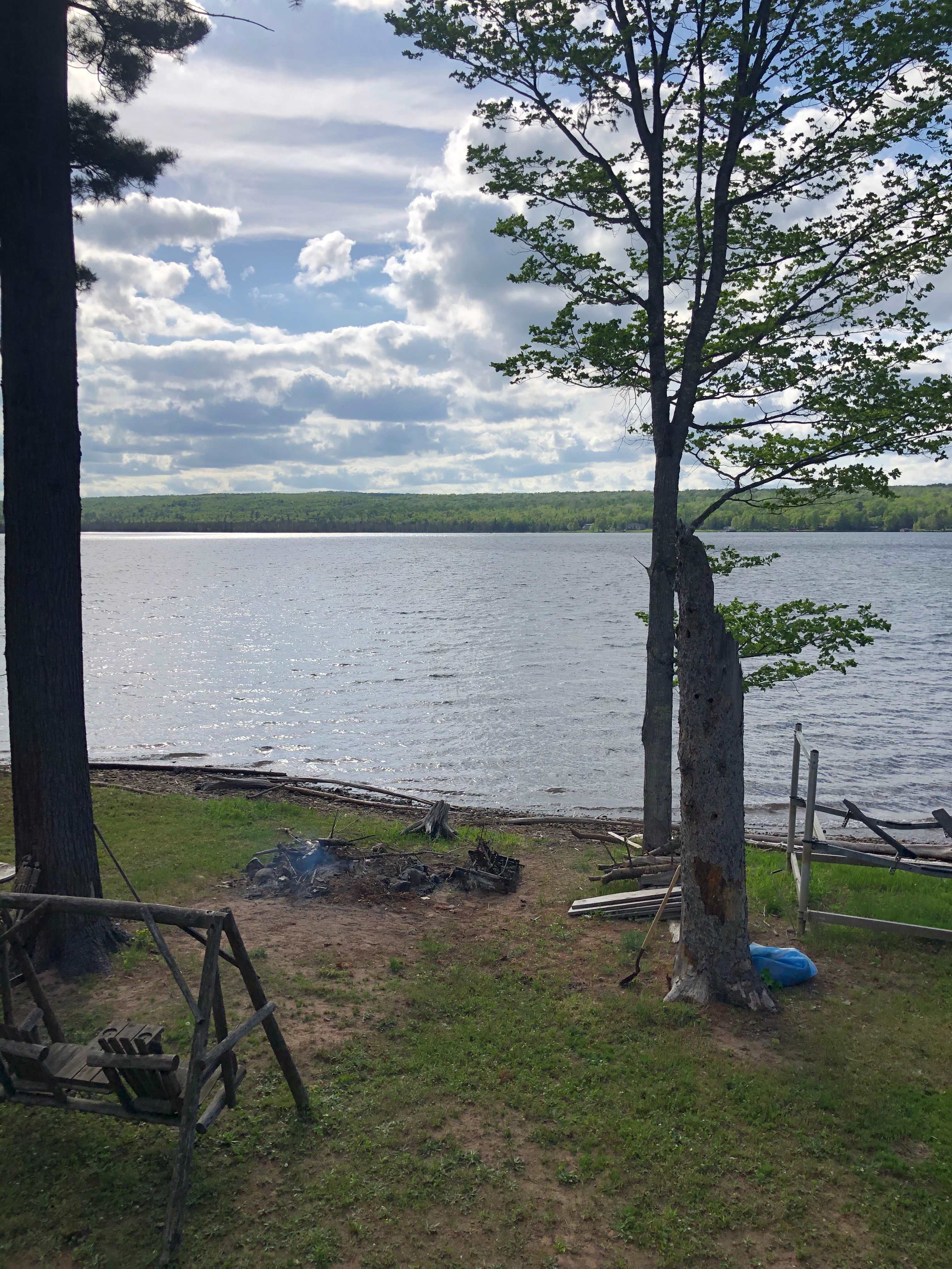 Private Wooded Camping on the Lake