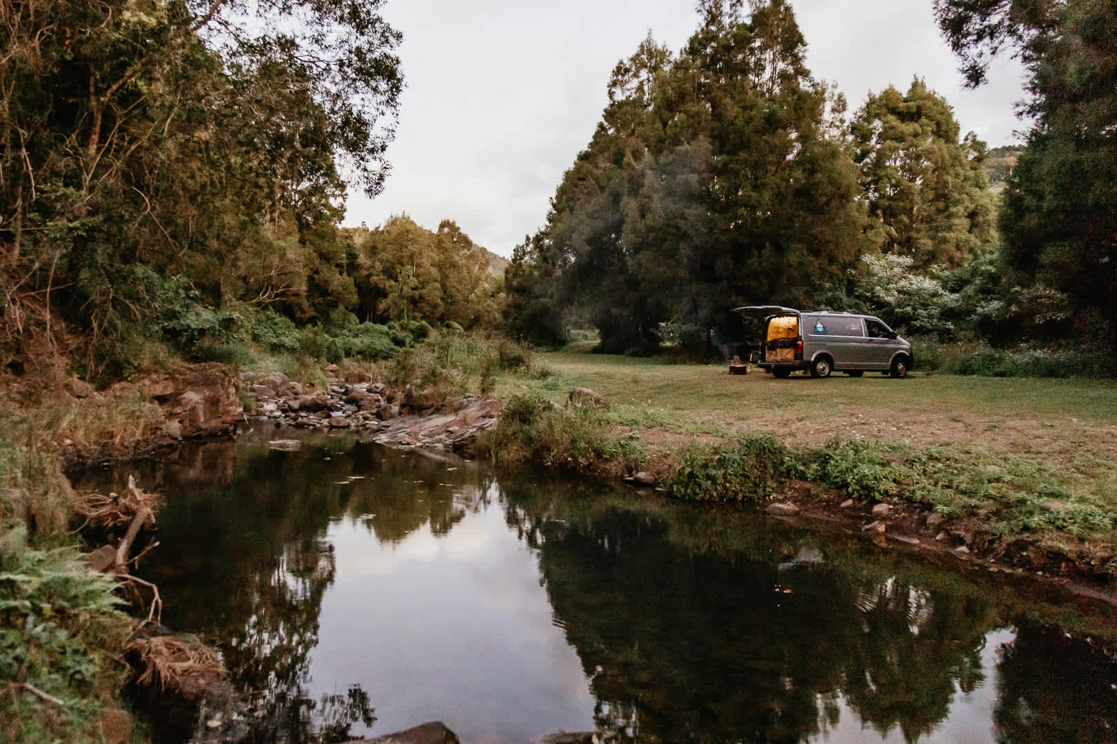 Quiet spot by the river
