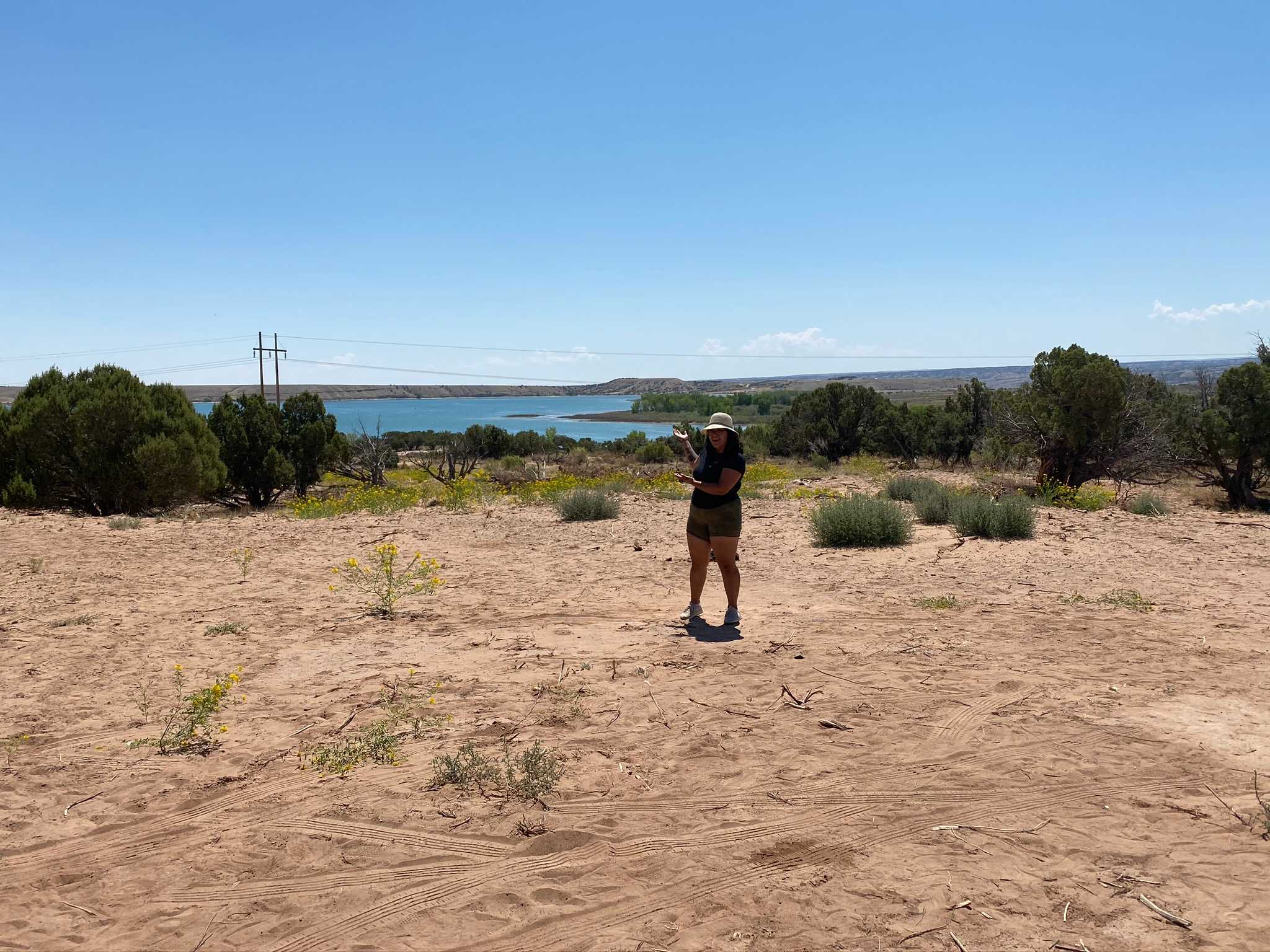 lake view from property