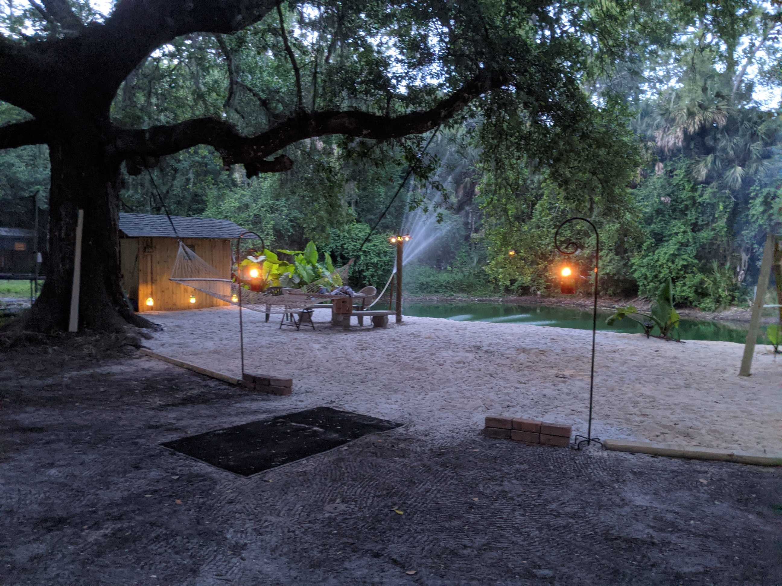 Beach at the Oaks
