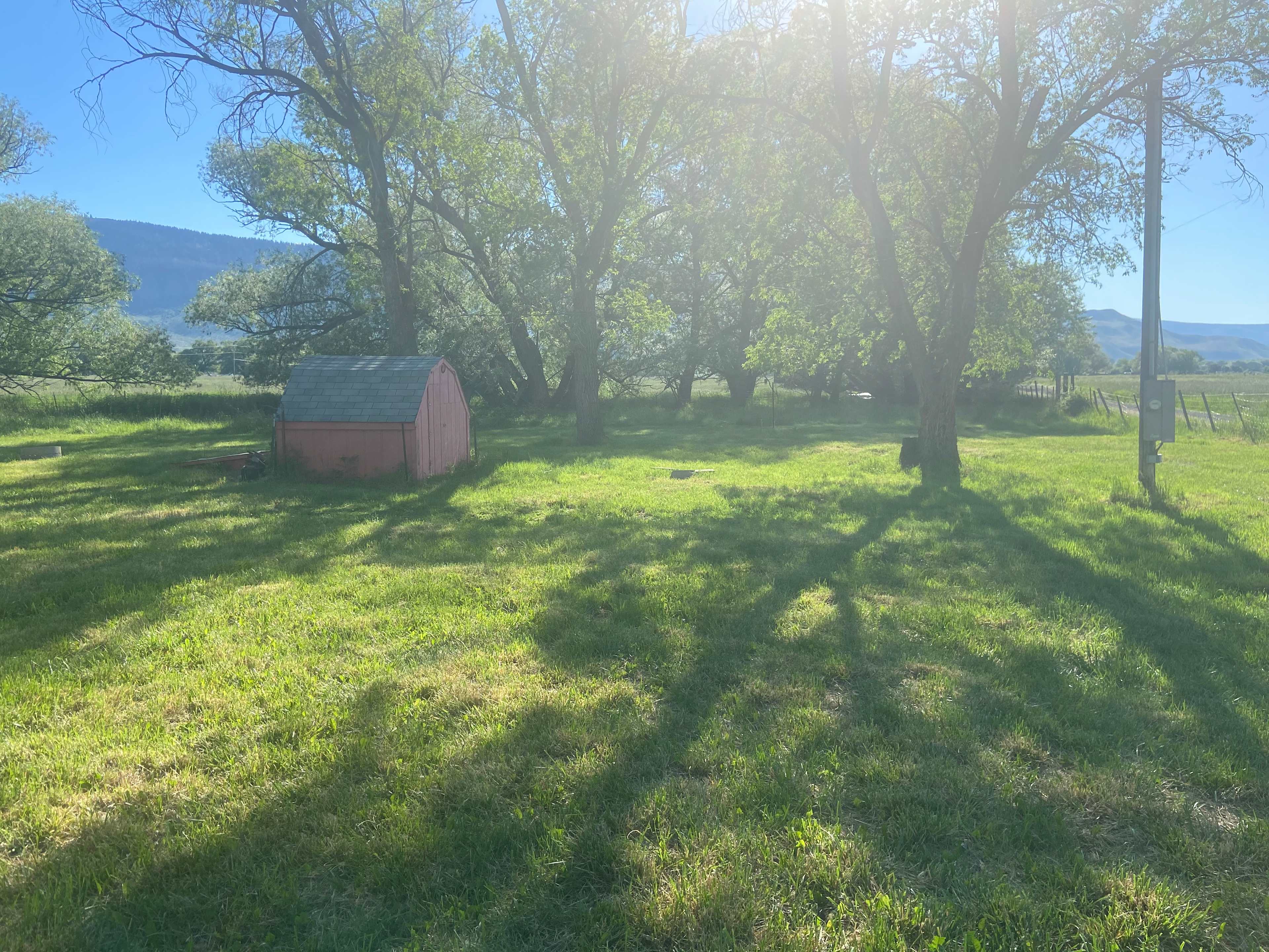 Shaded Private Camp Site