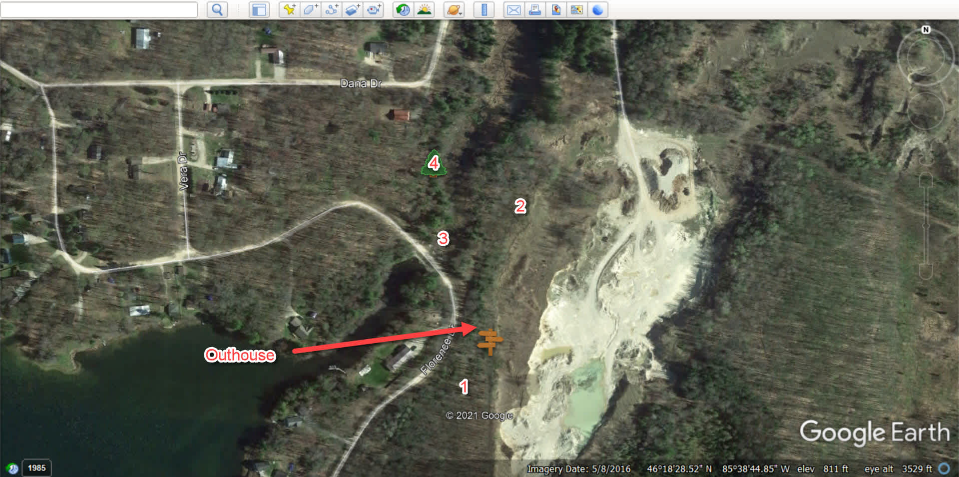 Picture of the site