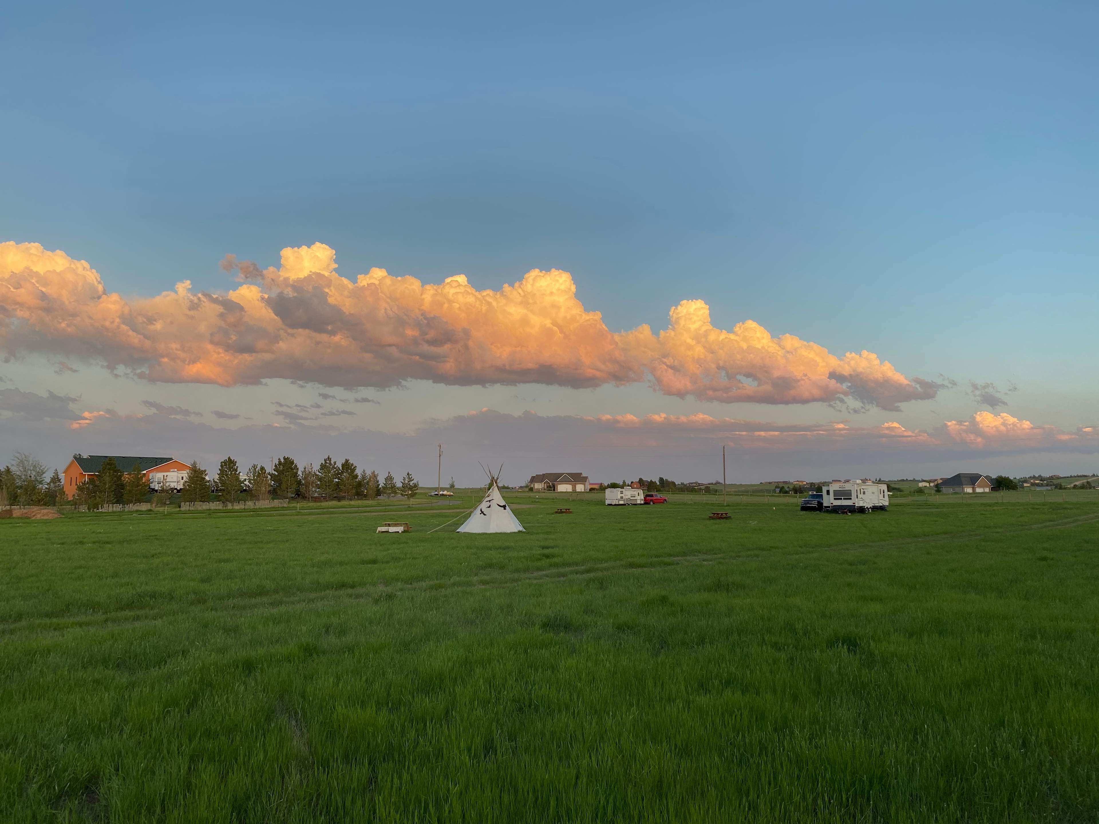 Lovely sky...wide open views...