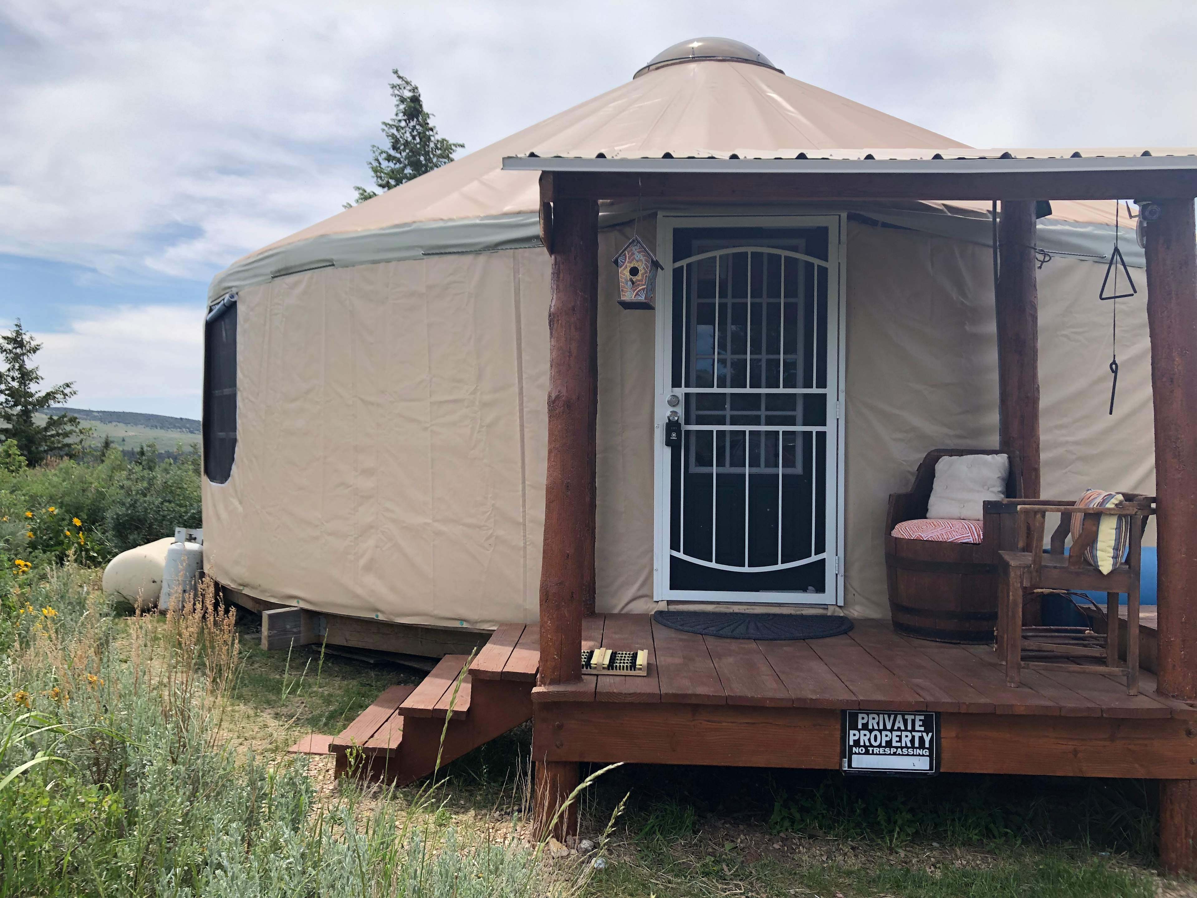 Mountain View Glamping Yurt