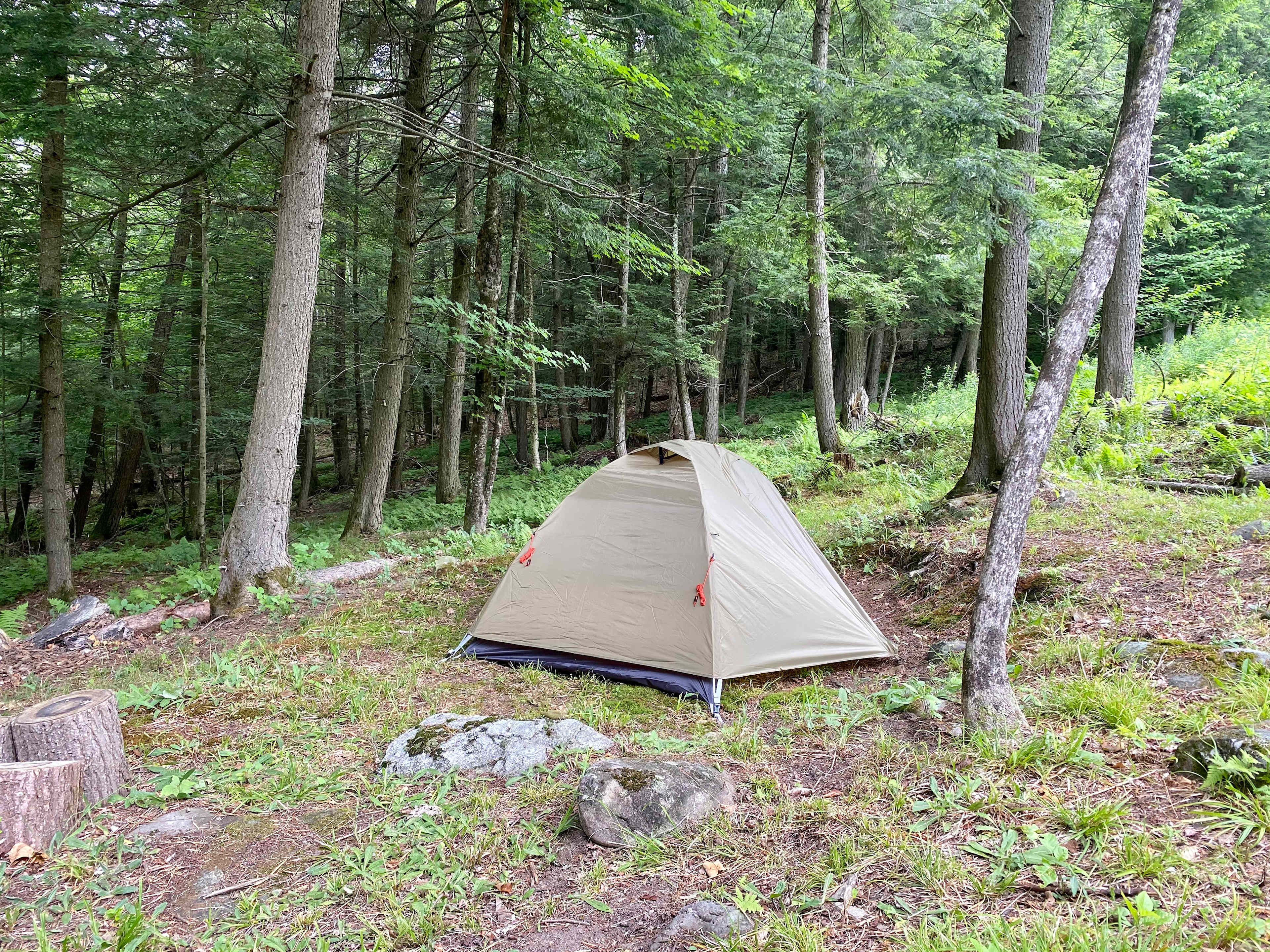 9x12 level ground to pitch your tent.