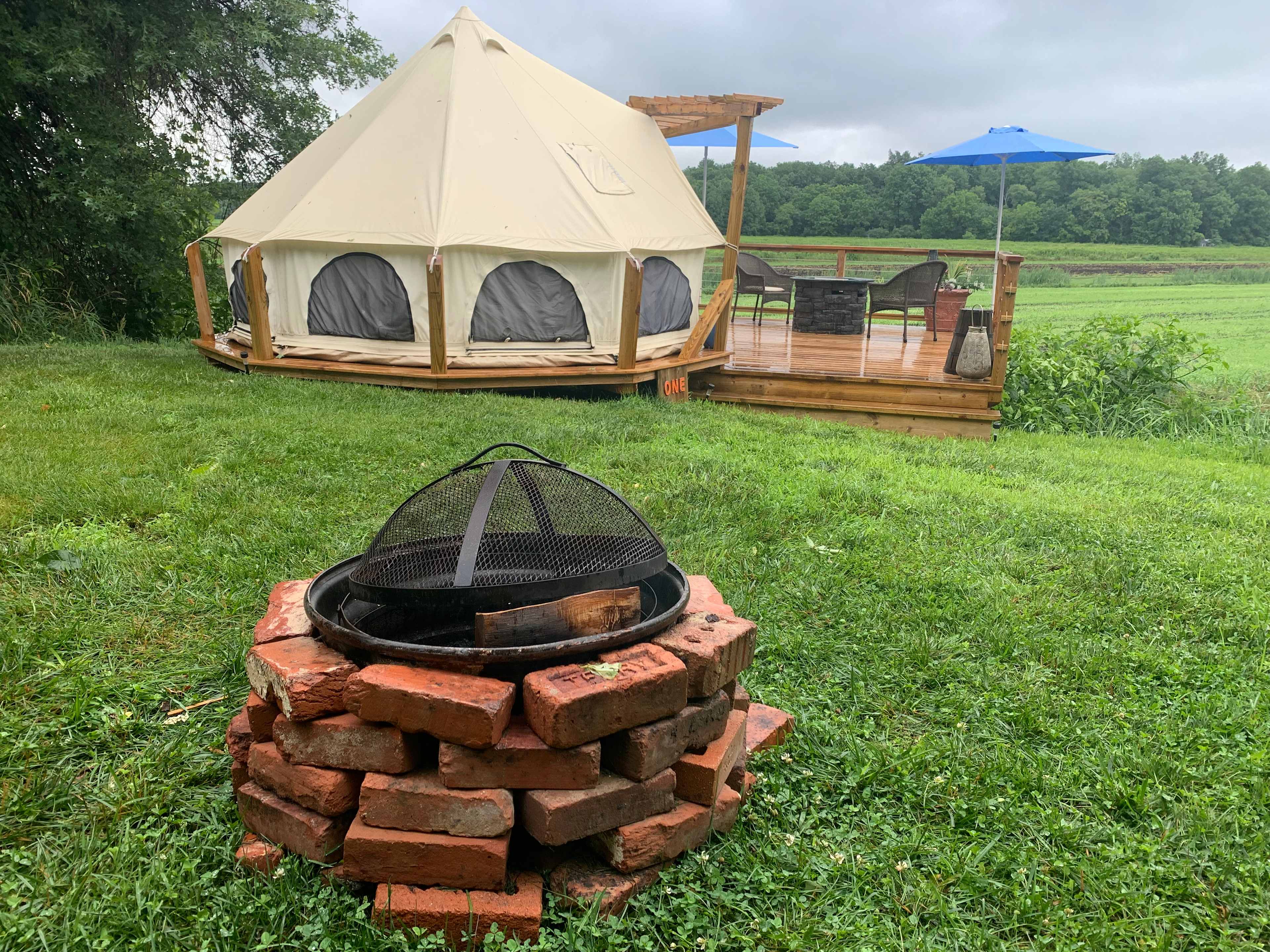 Glamp at Coyote Creek