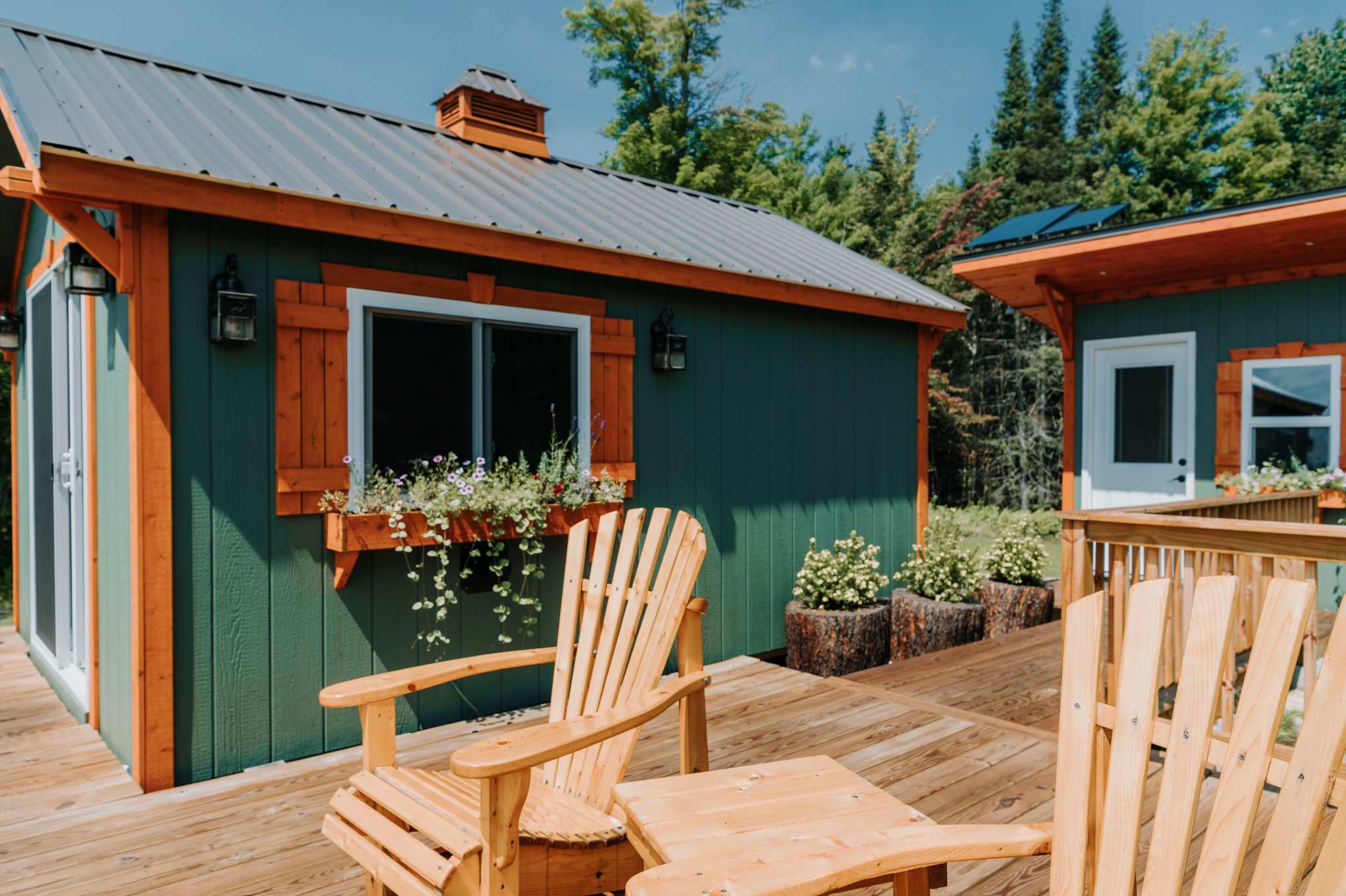 Cabin exterior