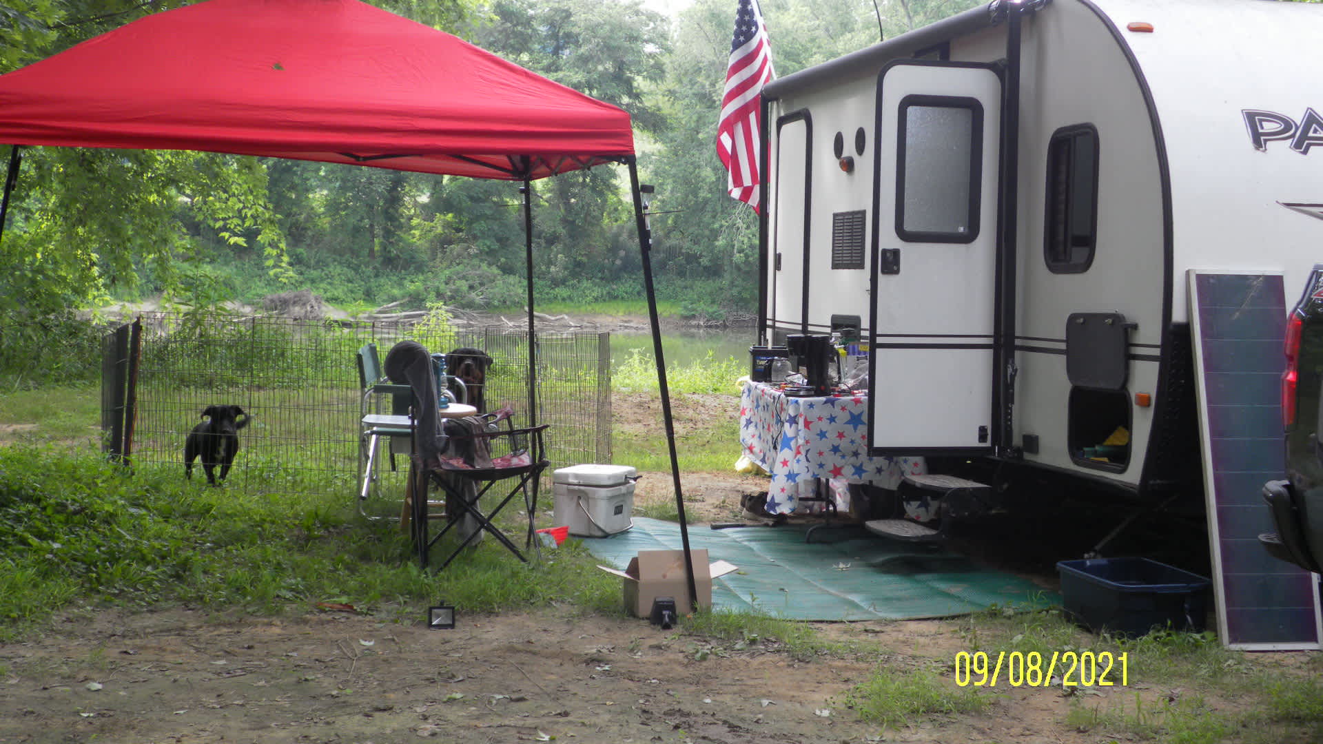 Picture of the site