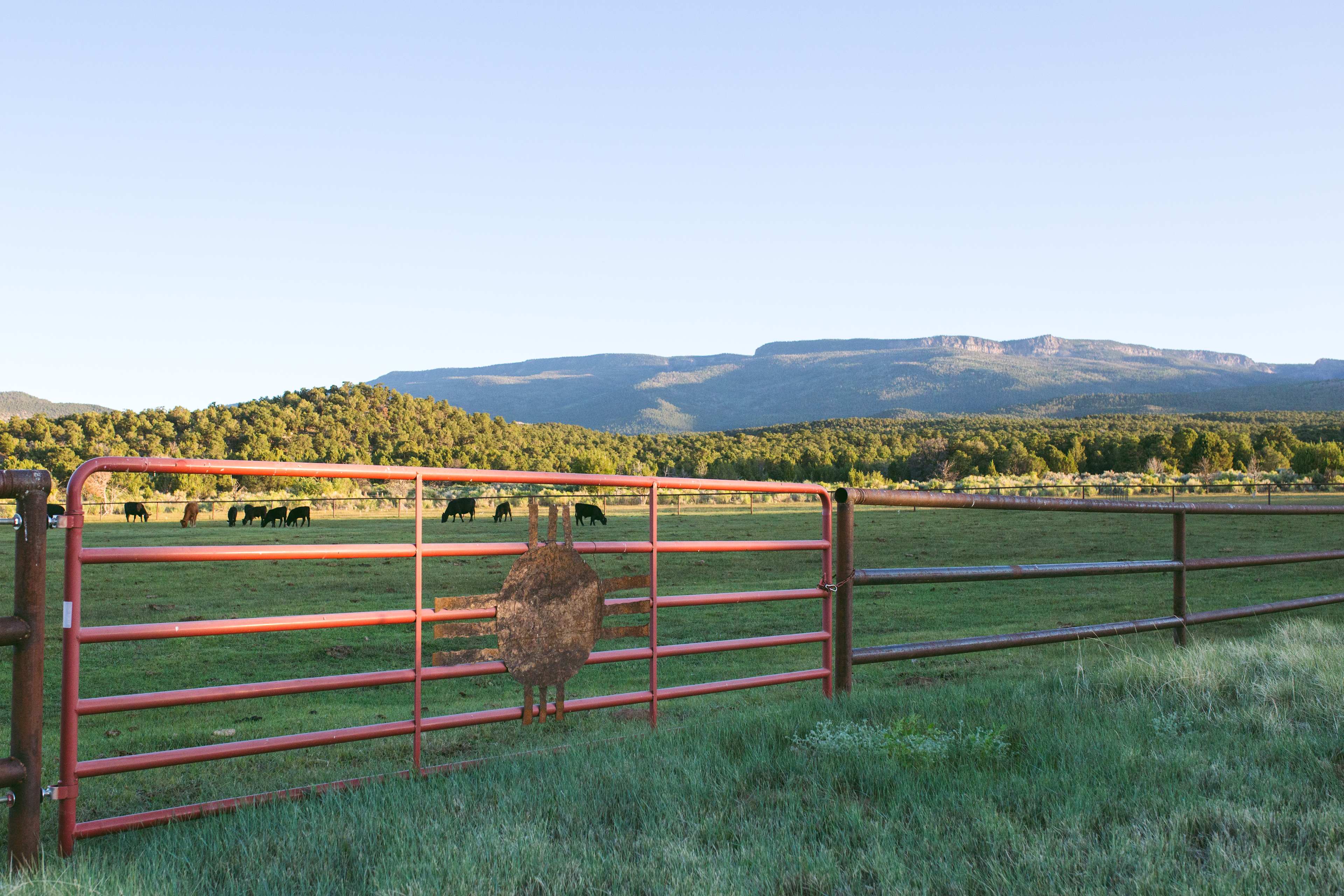 Panoramic view of boulder mountain.