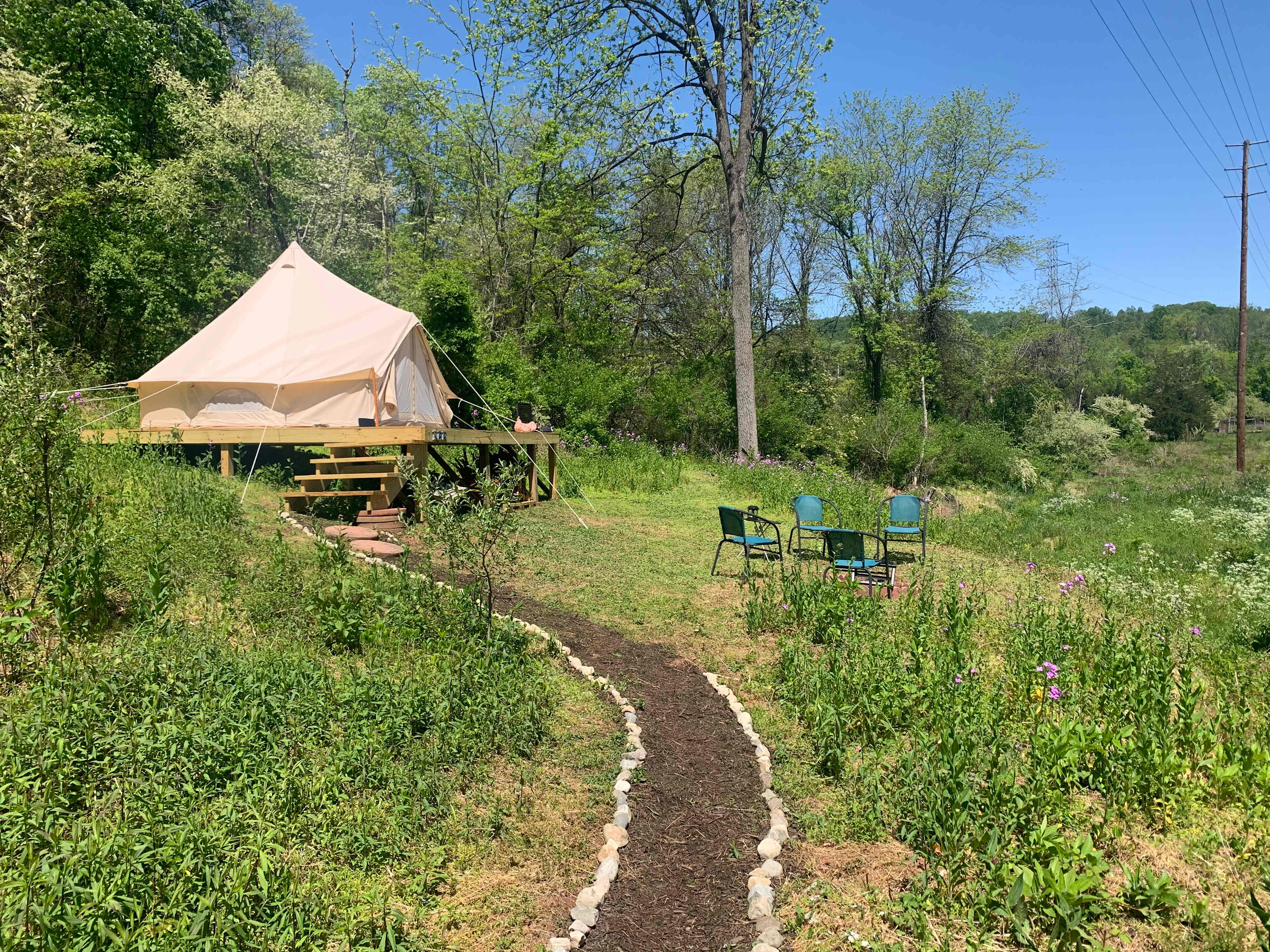 [2022-2024 Tent] The camping site in summer