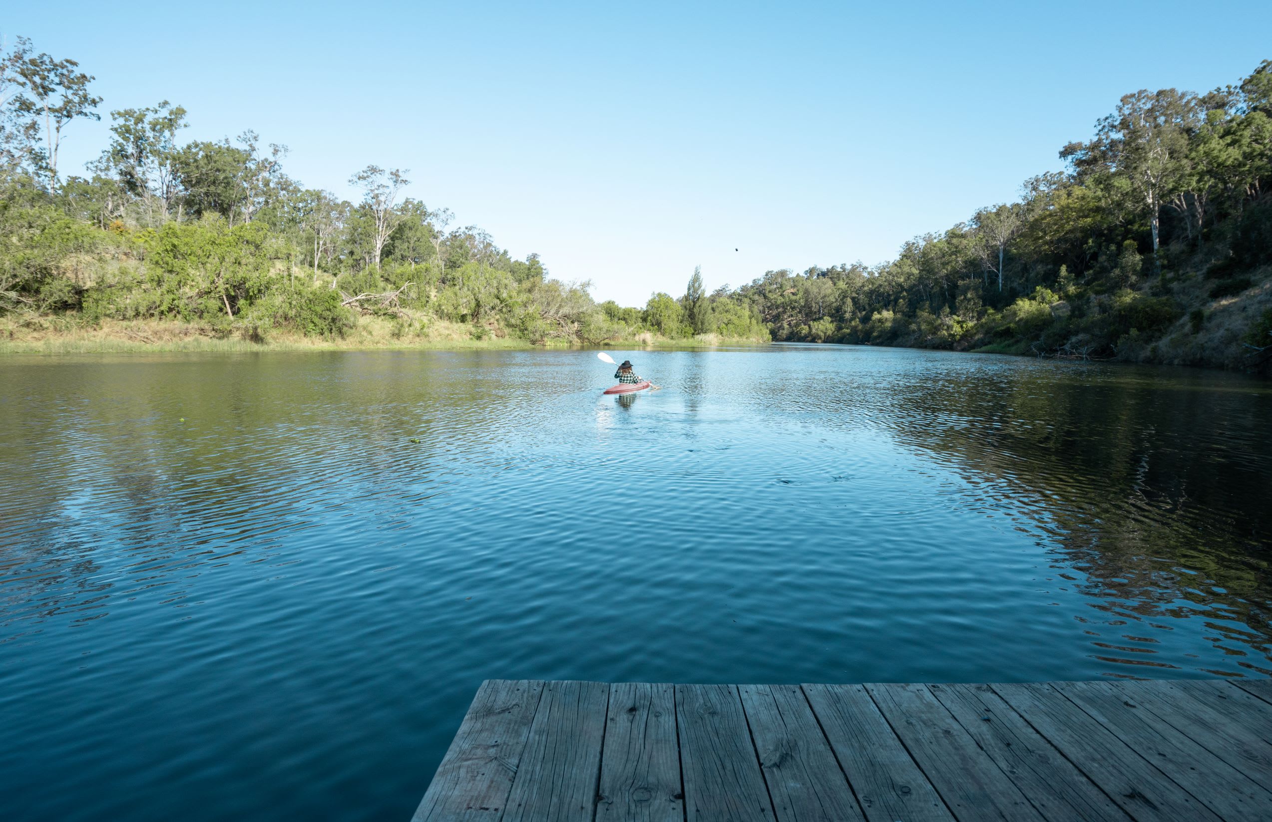Weefarm Brisbane River Camping