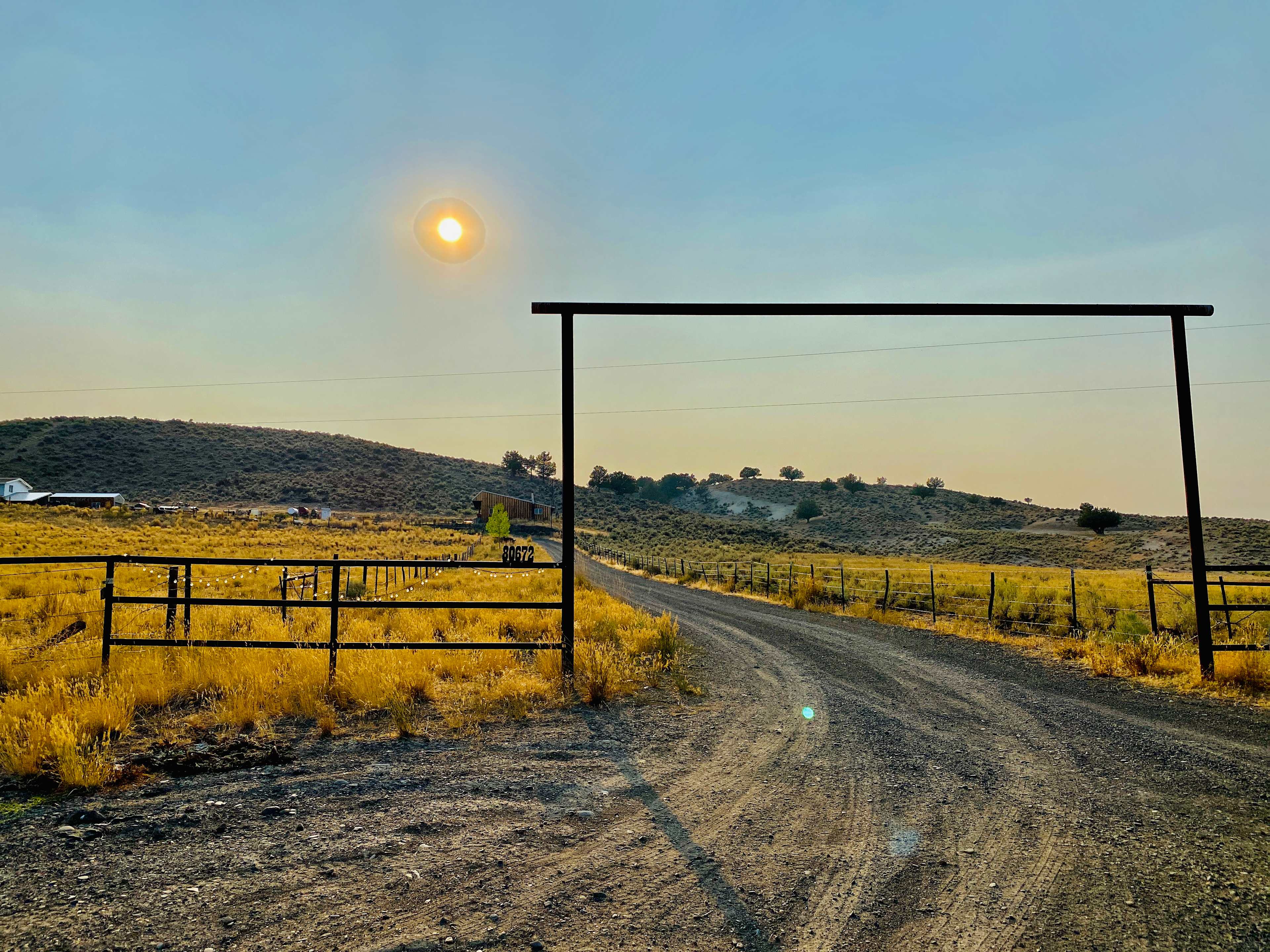 Entrance to the site