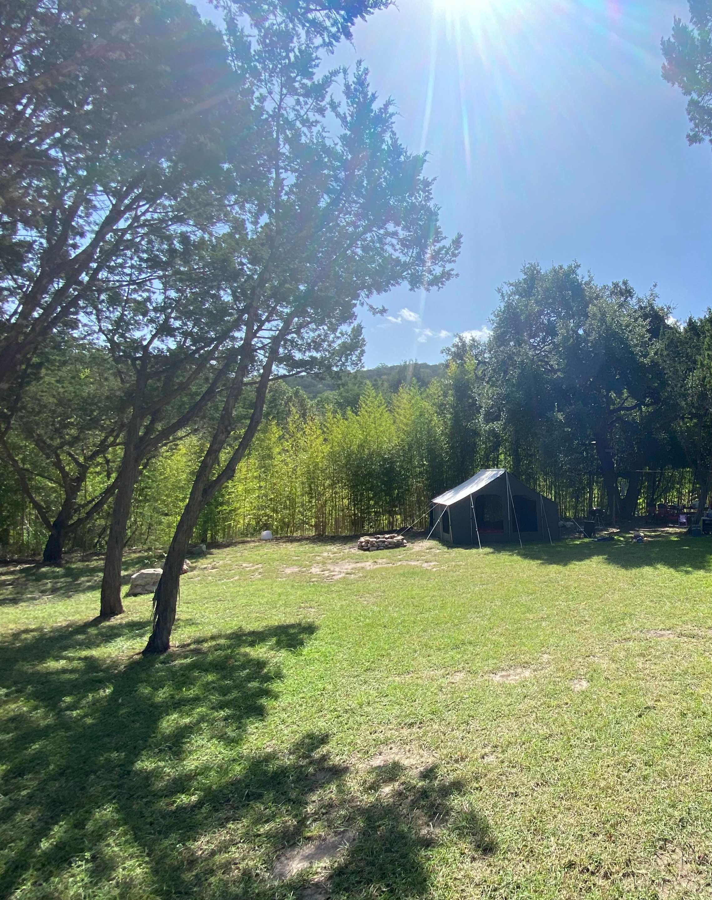 Great area to set up camp.