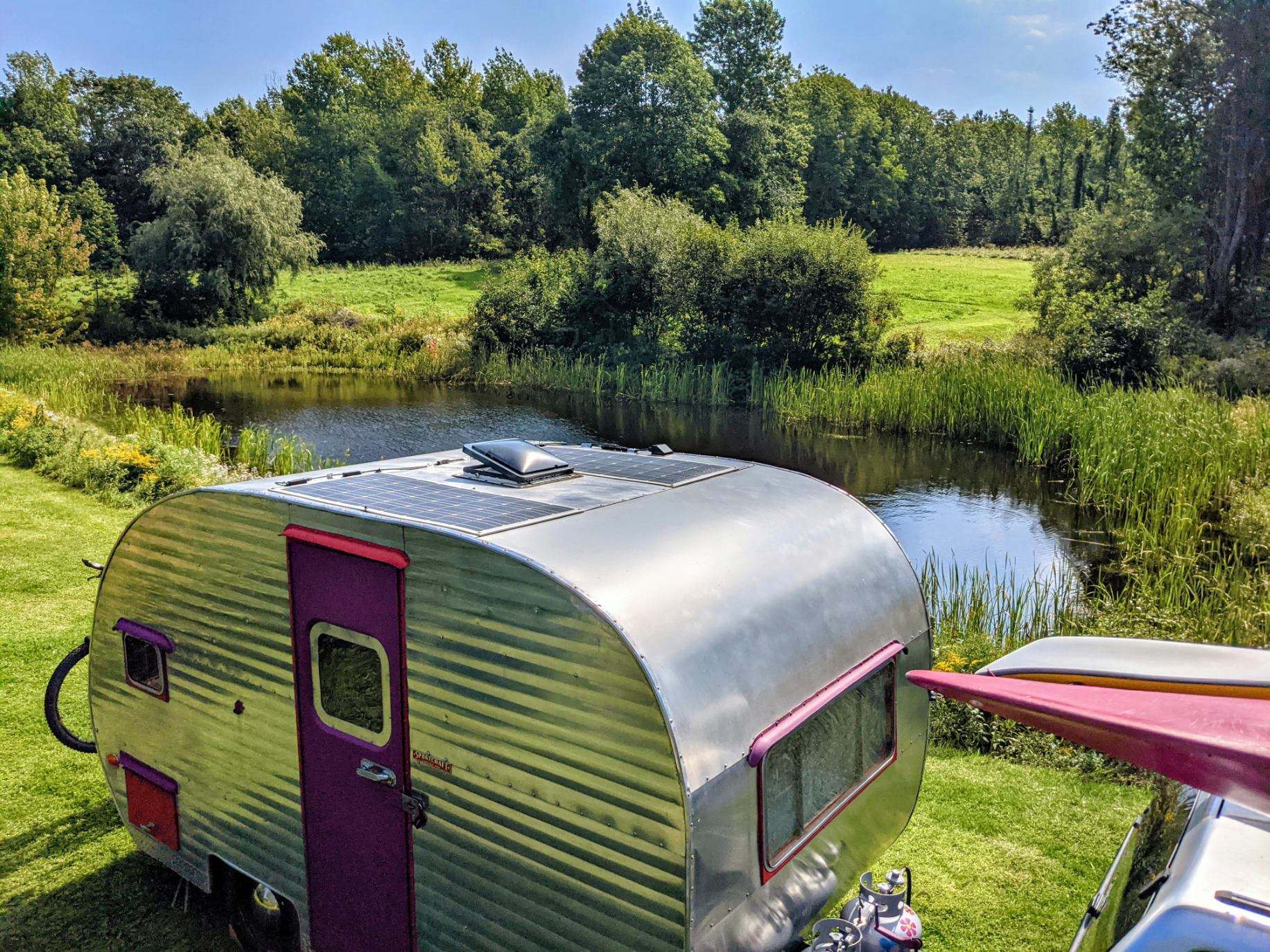 Unspoiled view from your camper :)