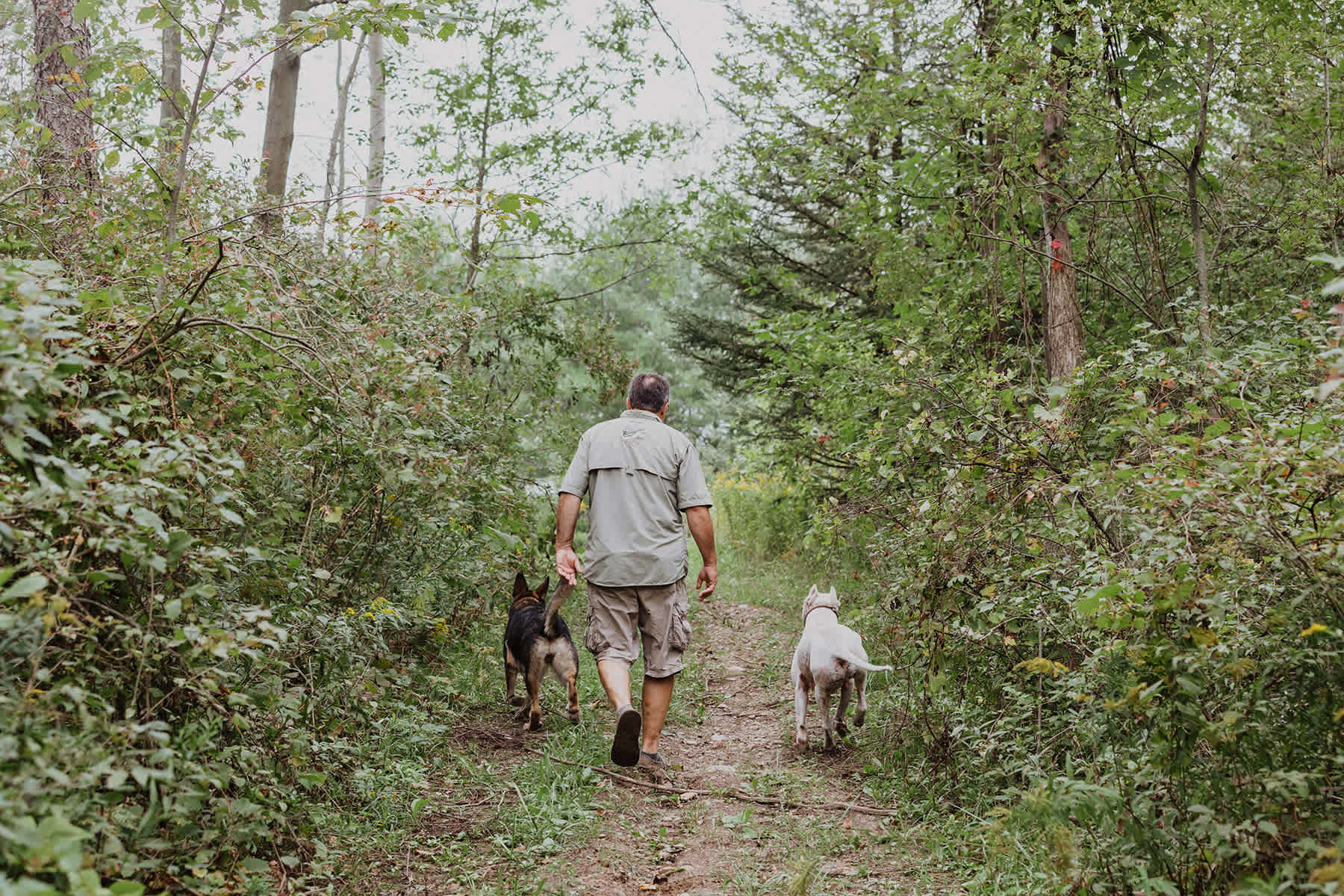 Dave knows his property like the back of his hand and open to a guided tour. 