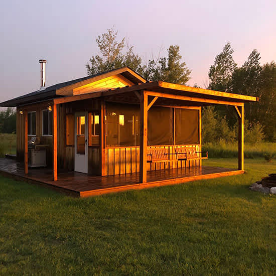 Tamarack Shack & Tipi