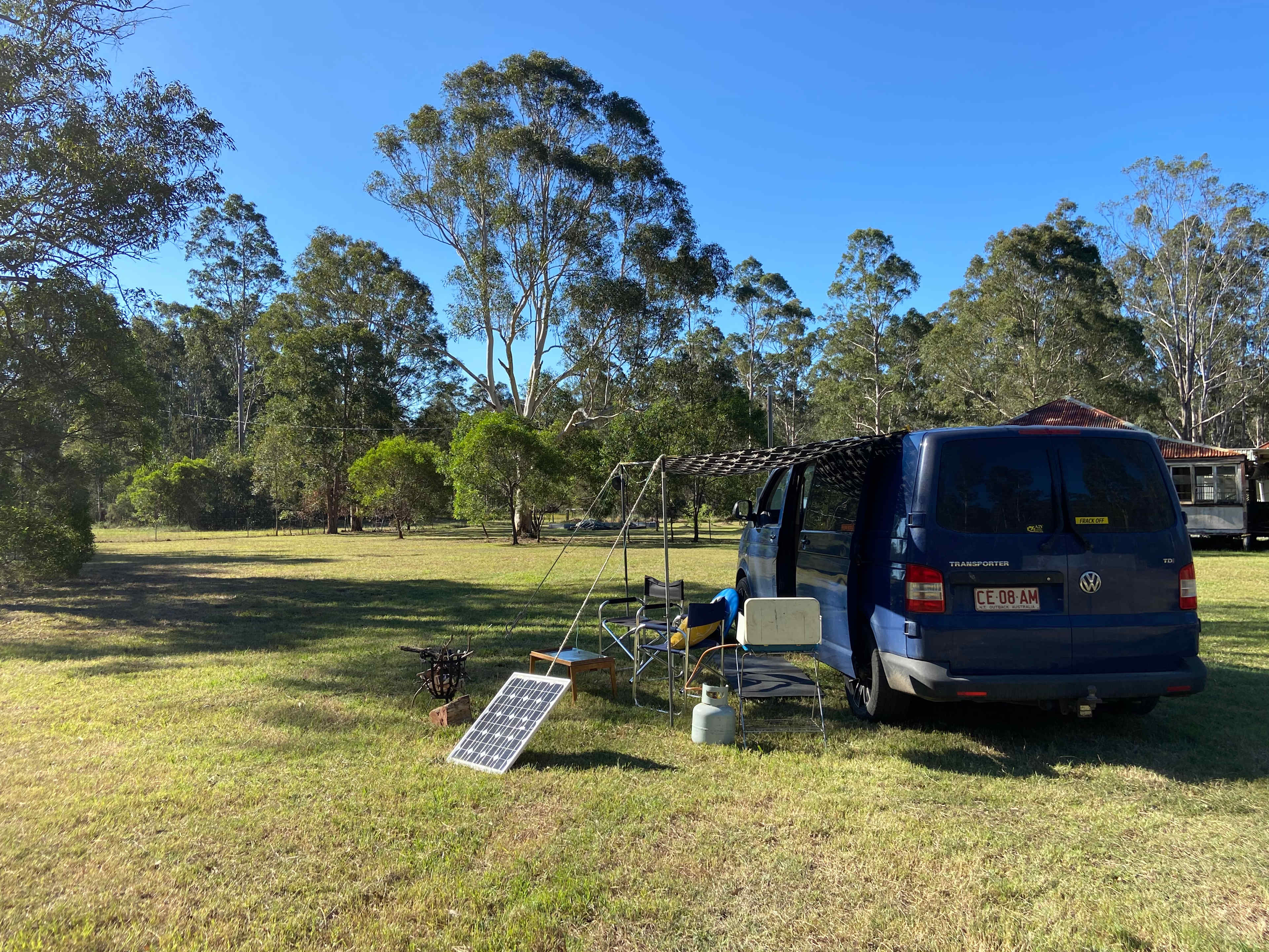 Plenty of grass and shade to get comfy