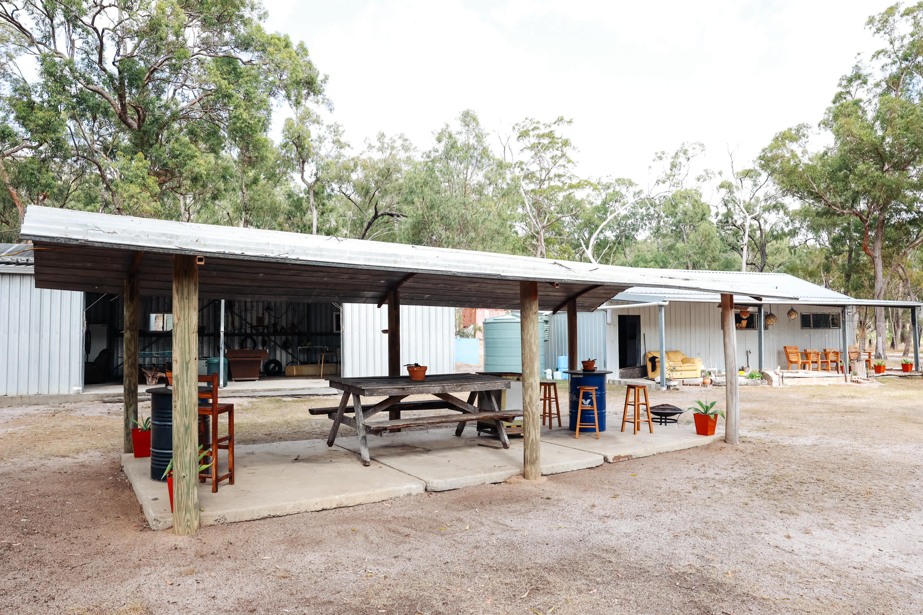 communal dining area