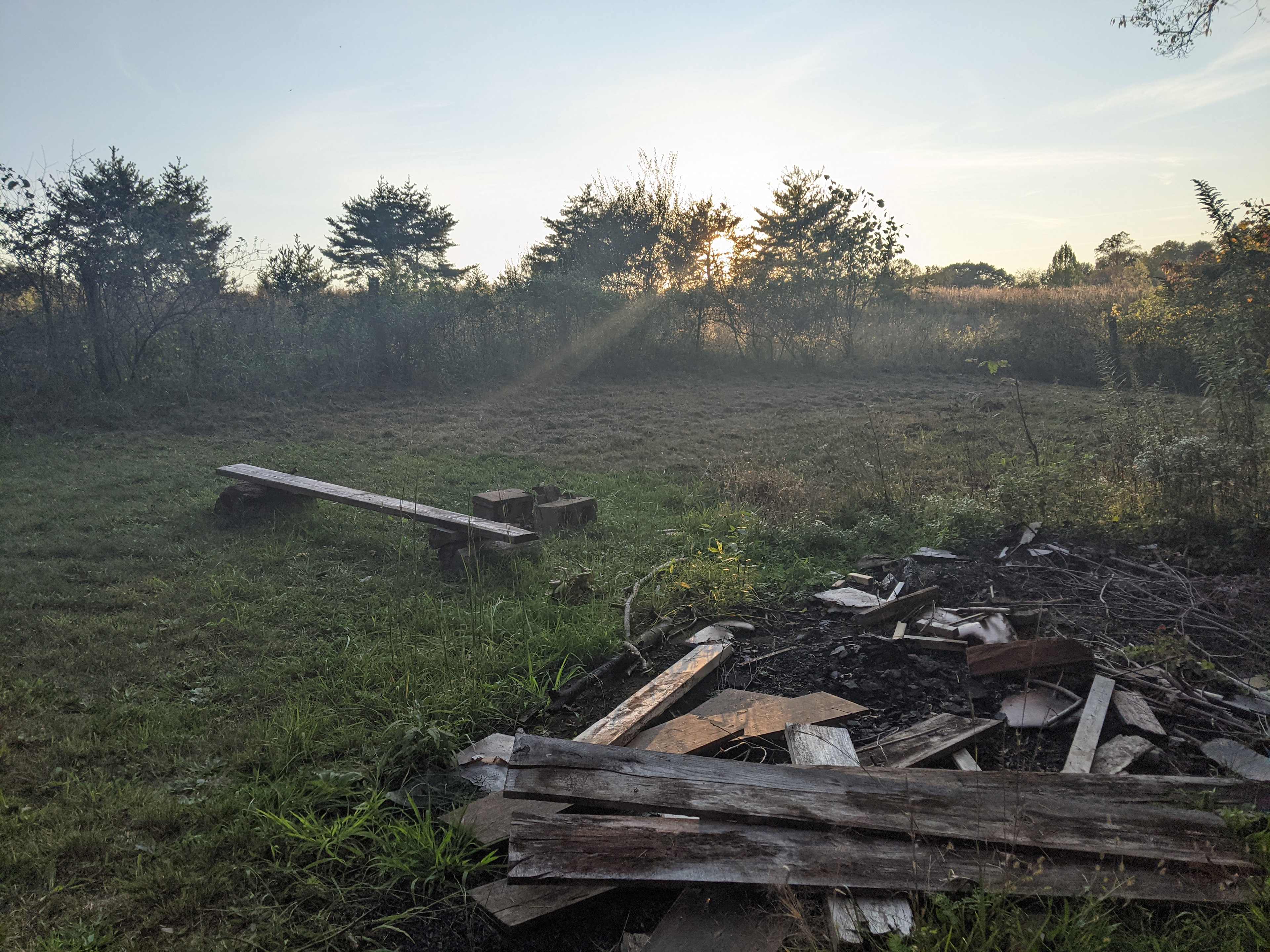 Fire pit area and room for dispersed camping (can be booked through our other listing)