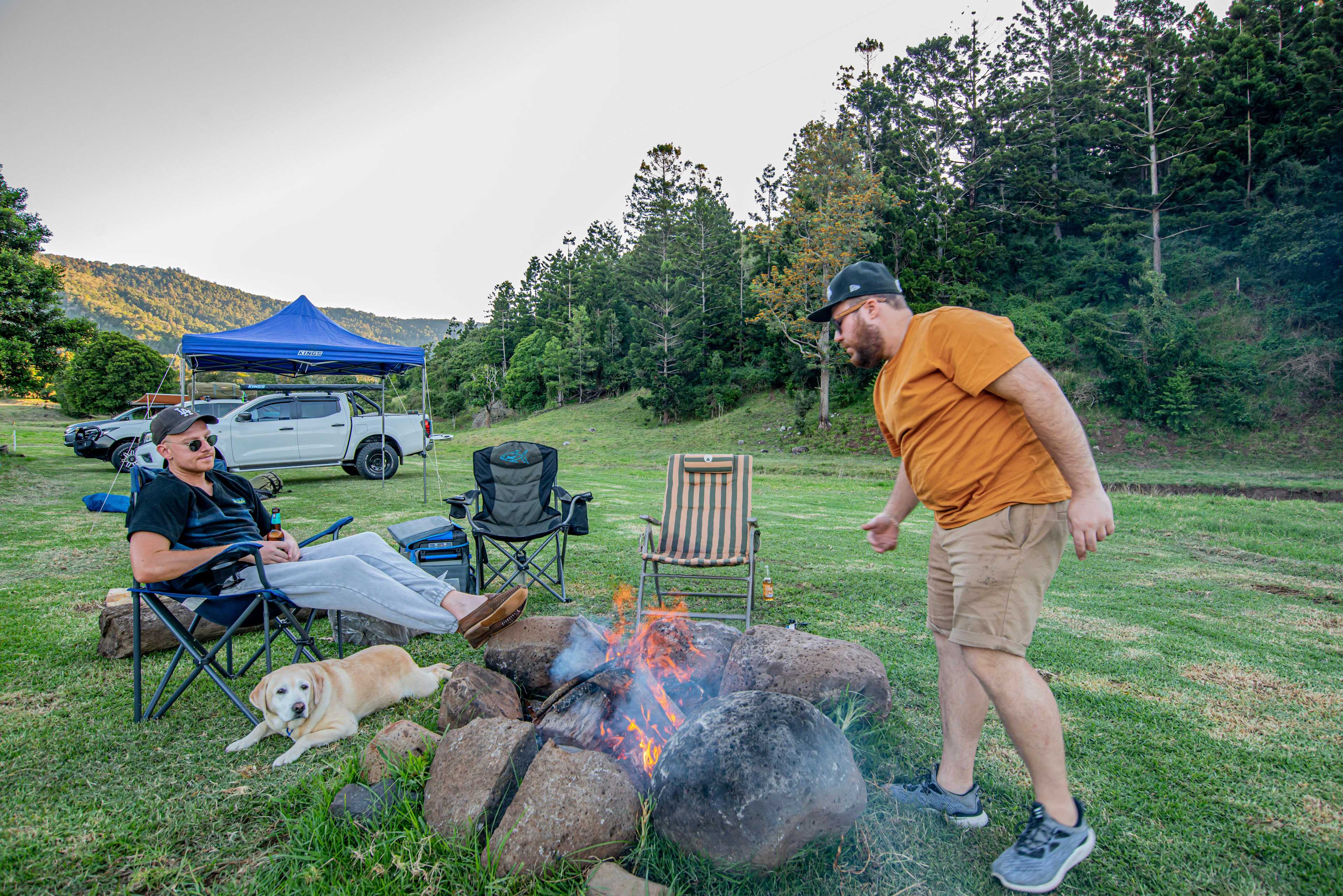 Camp fire