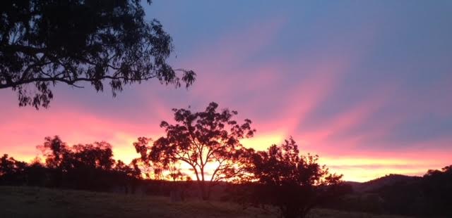 Sunset at Red Hill